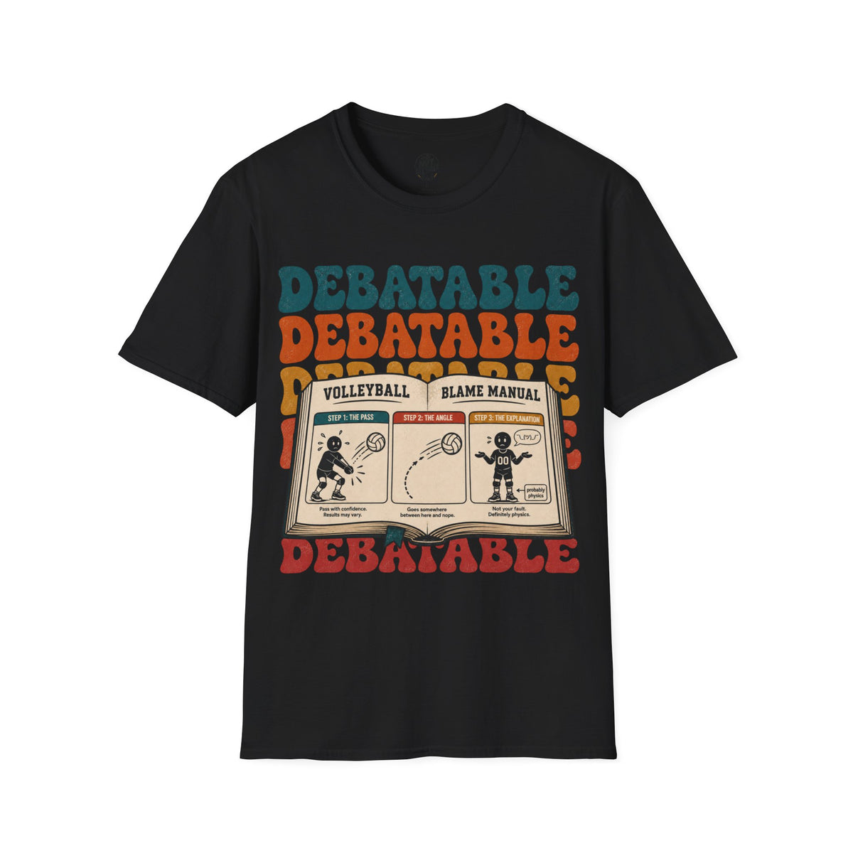 Volleyball Blame Manual T-Shirt