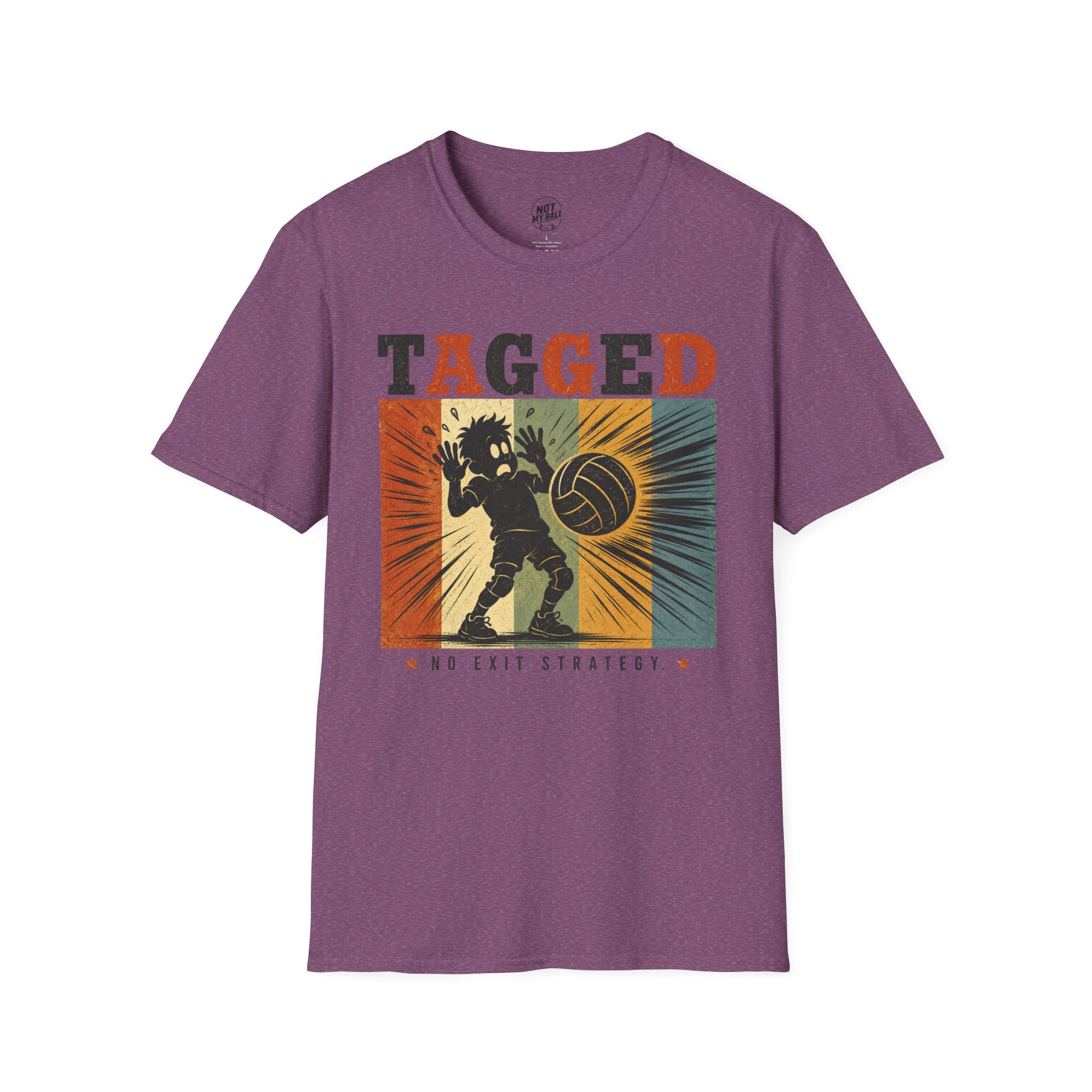 Tagged No Exit Volleyball T-Shirt