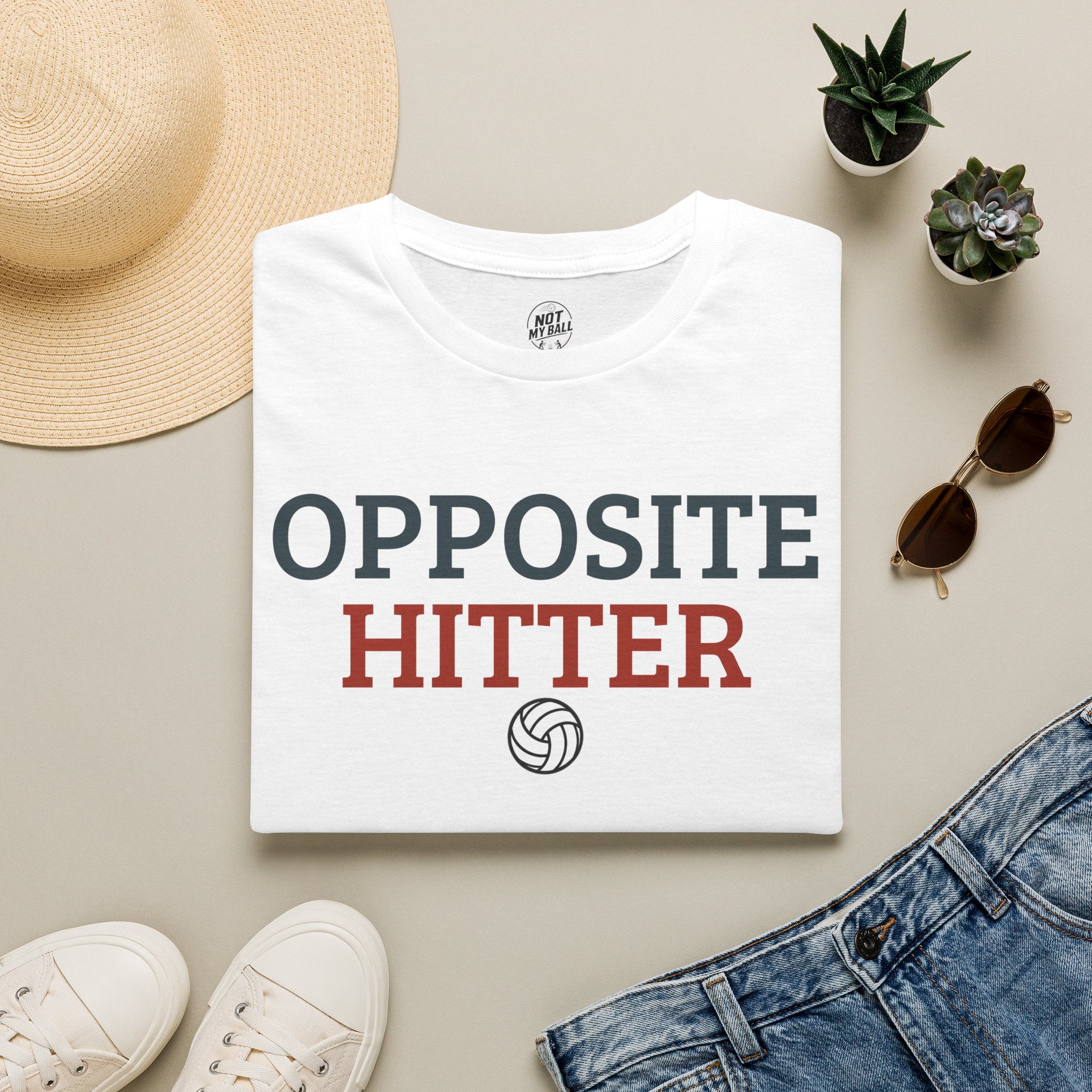 Opposite Hitter Volleyball T-Shirt