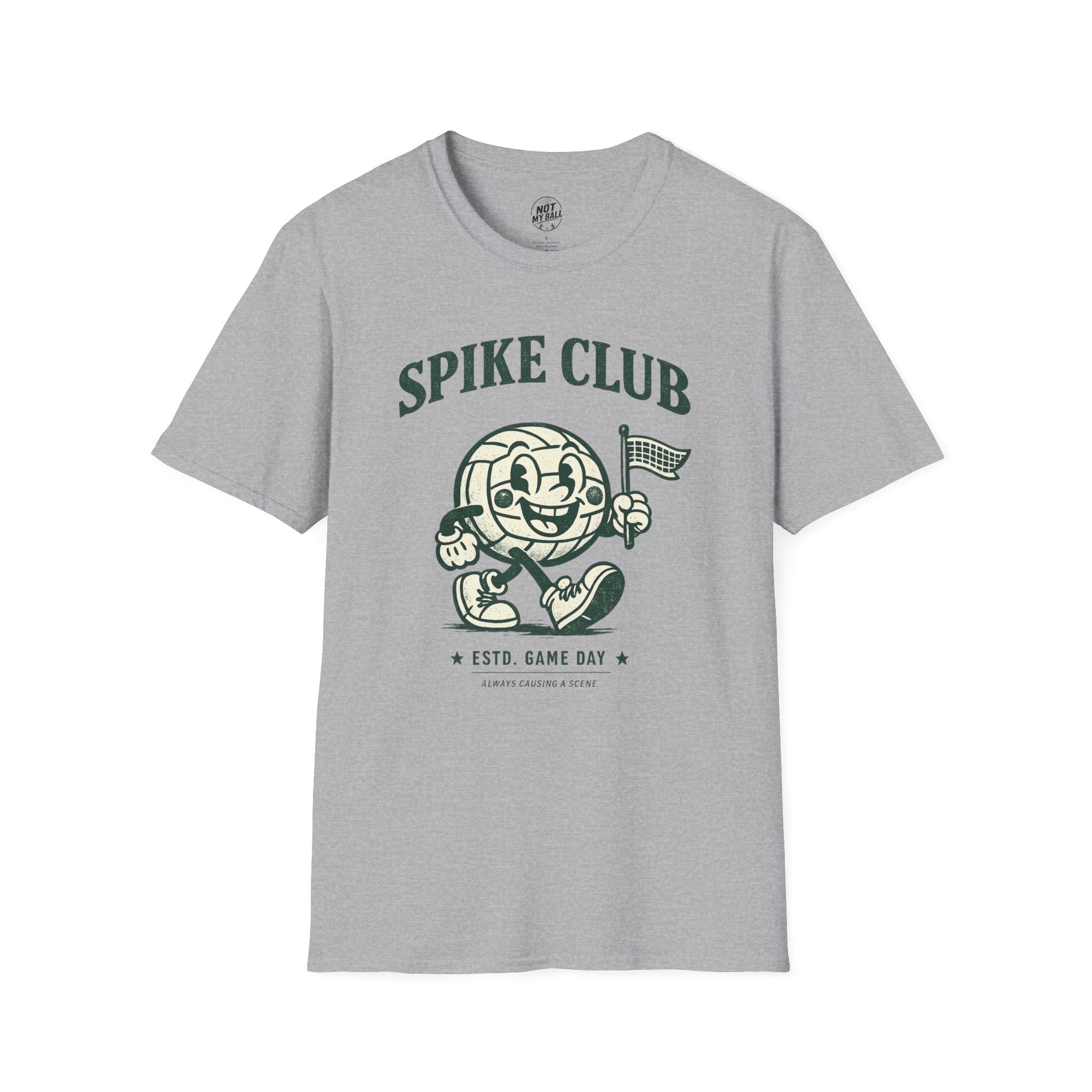 Spike Club Volleyball T-Shirt