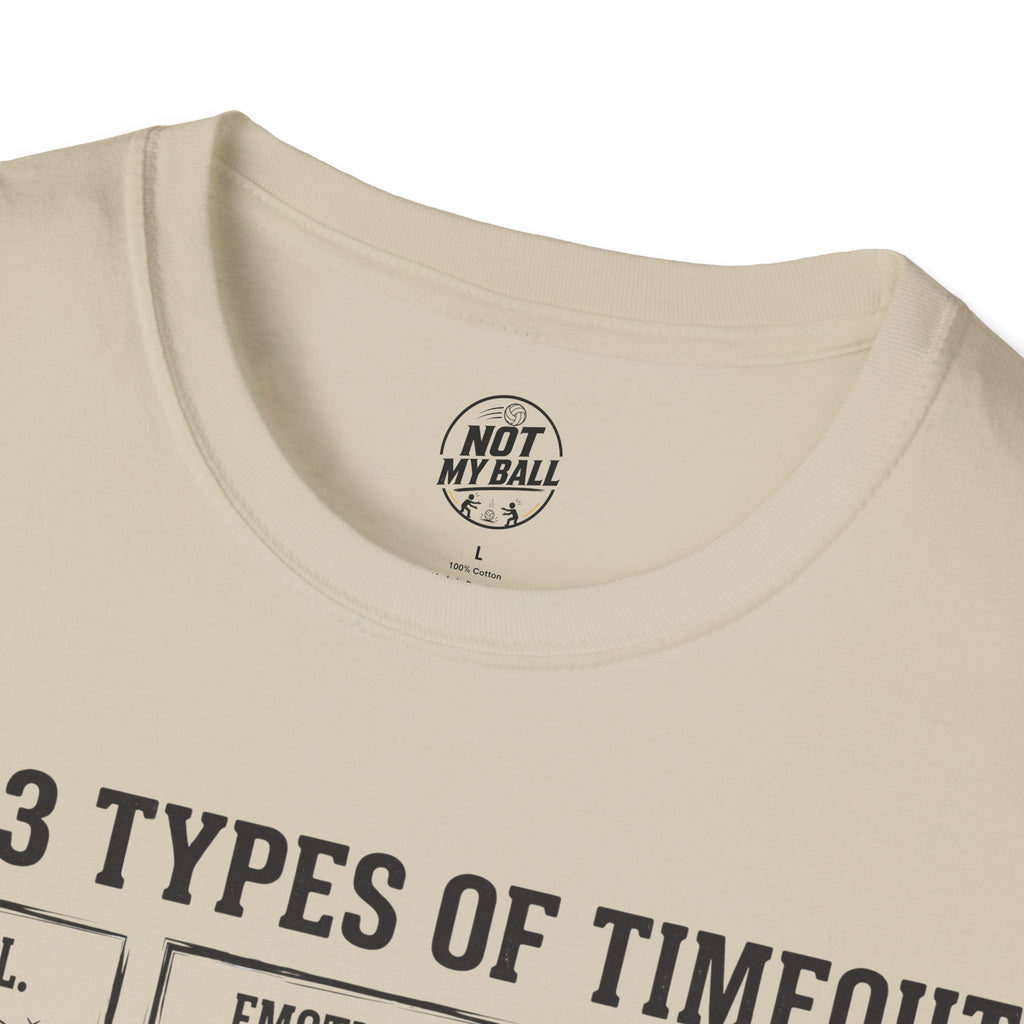 Types of Timeout Volleyball T-Shirt