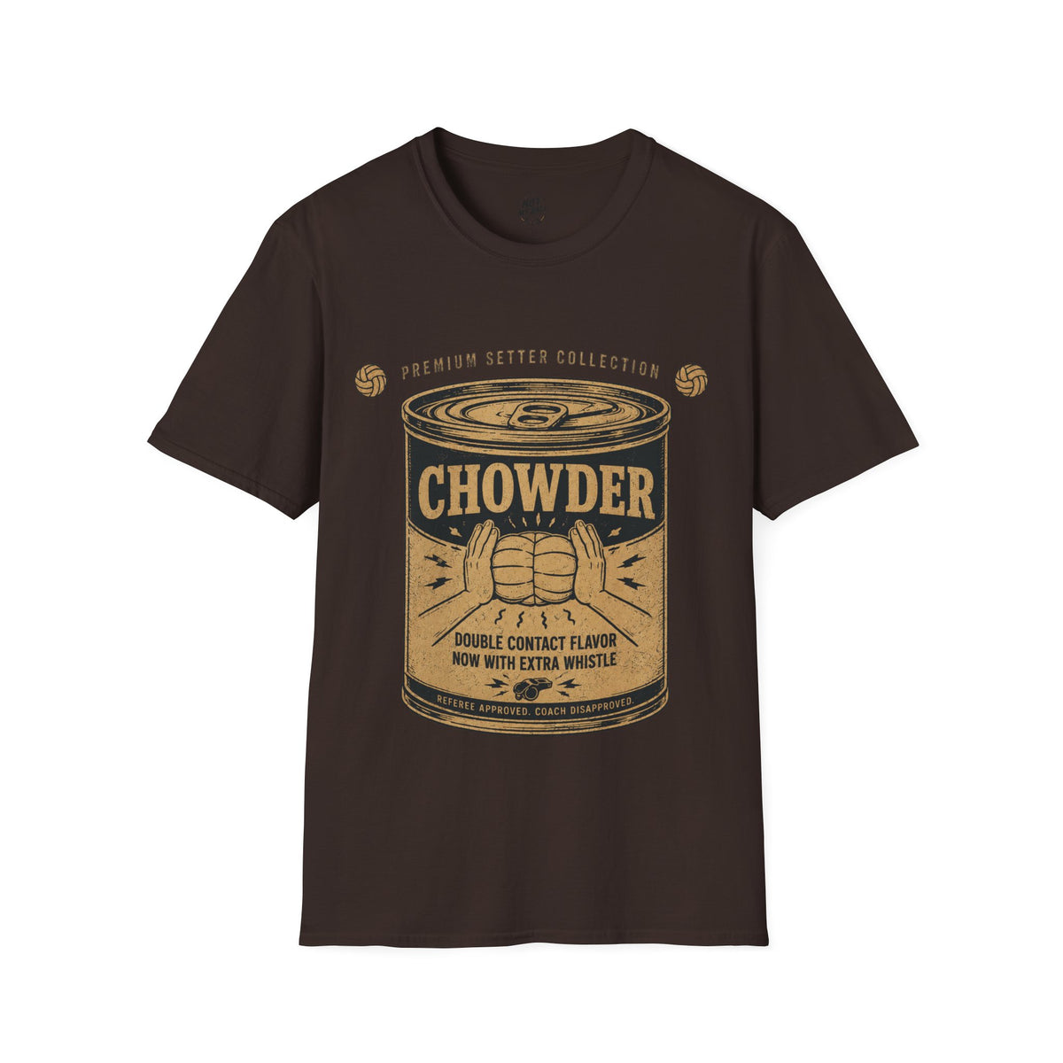 Chowder Can Volleyball T-Shirt