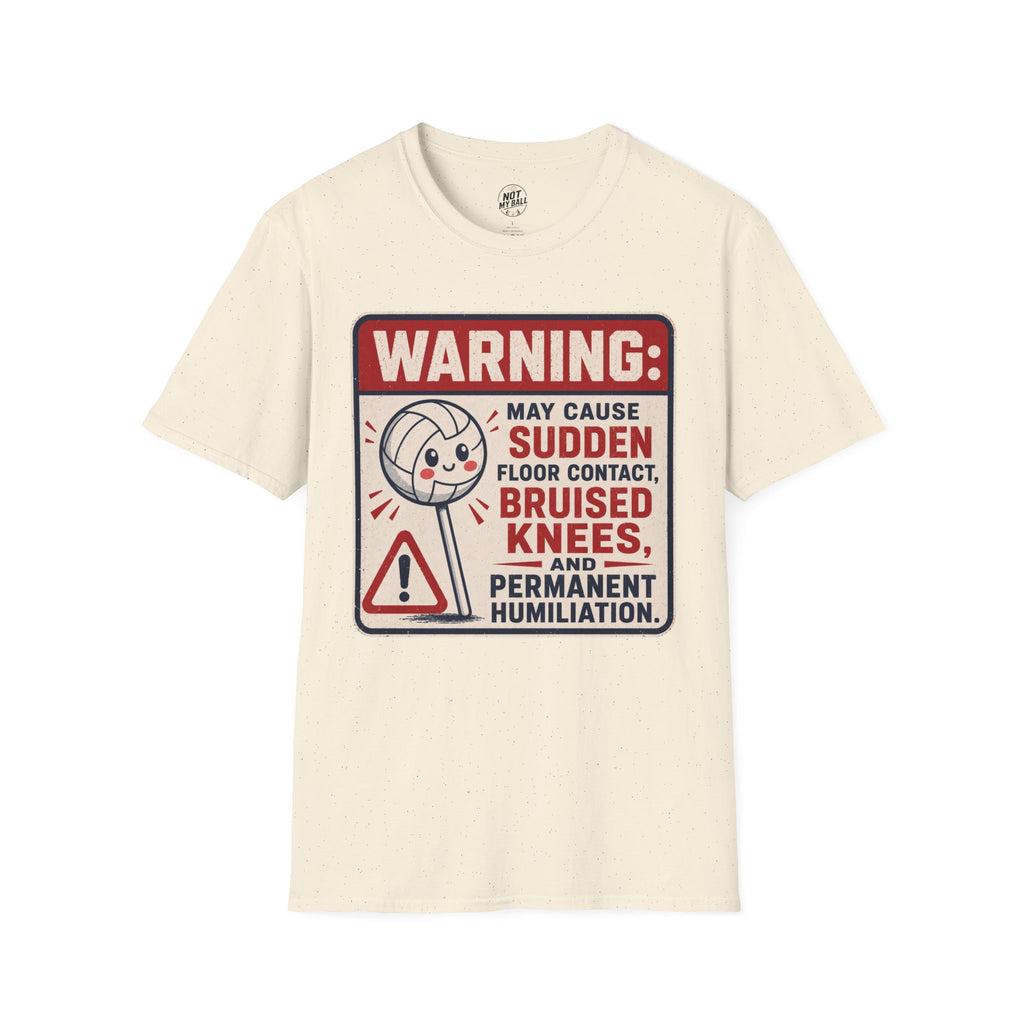 Lollipop Warning Volleyball T-Shirt