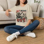 Out Means Out Volleyball T-Shirt
