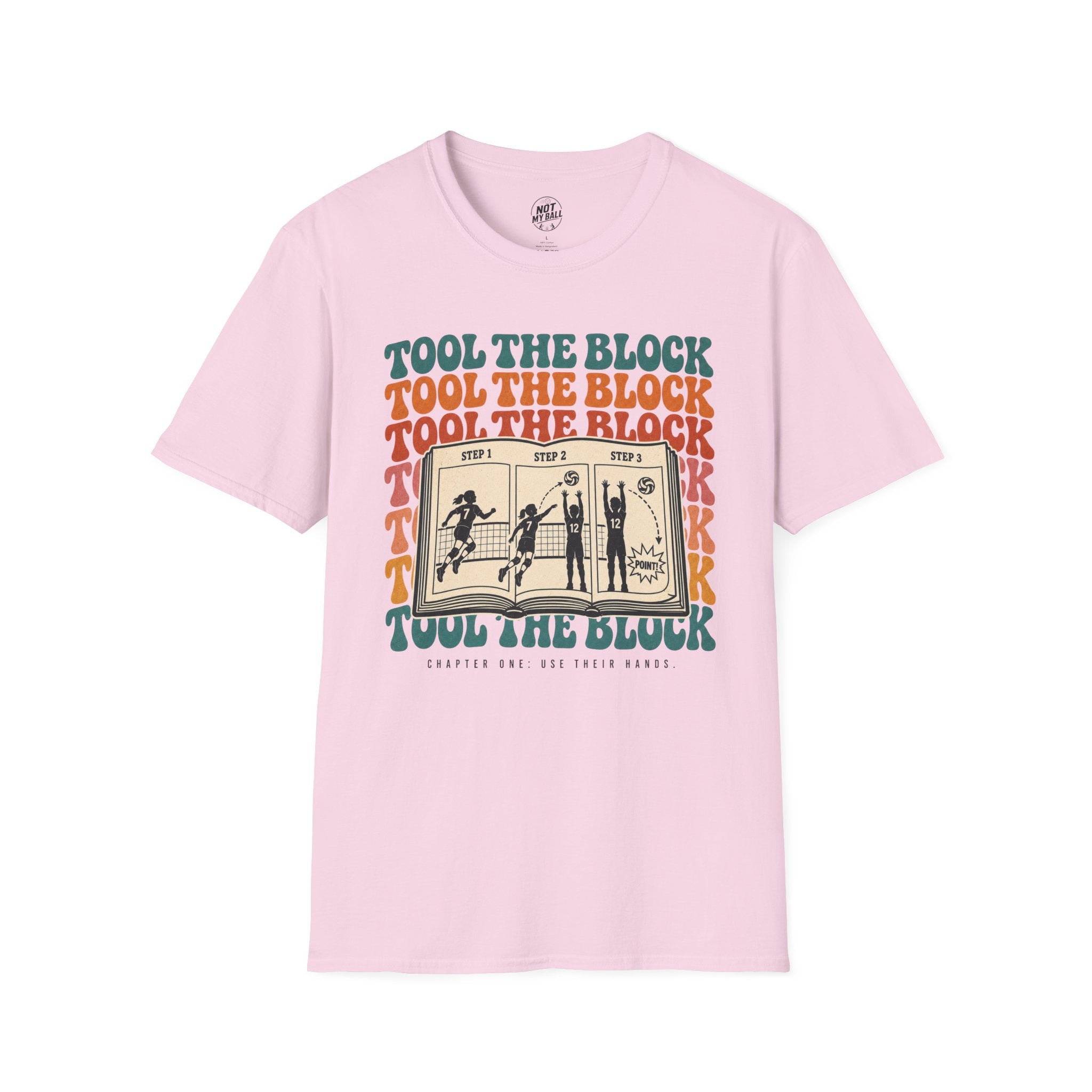 Tool The Block Book Volleyball T-Shirt