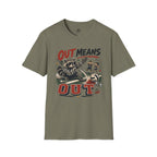 Out Means Out Volleyball T-Shirt