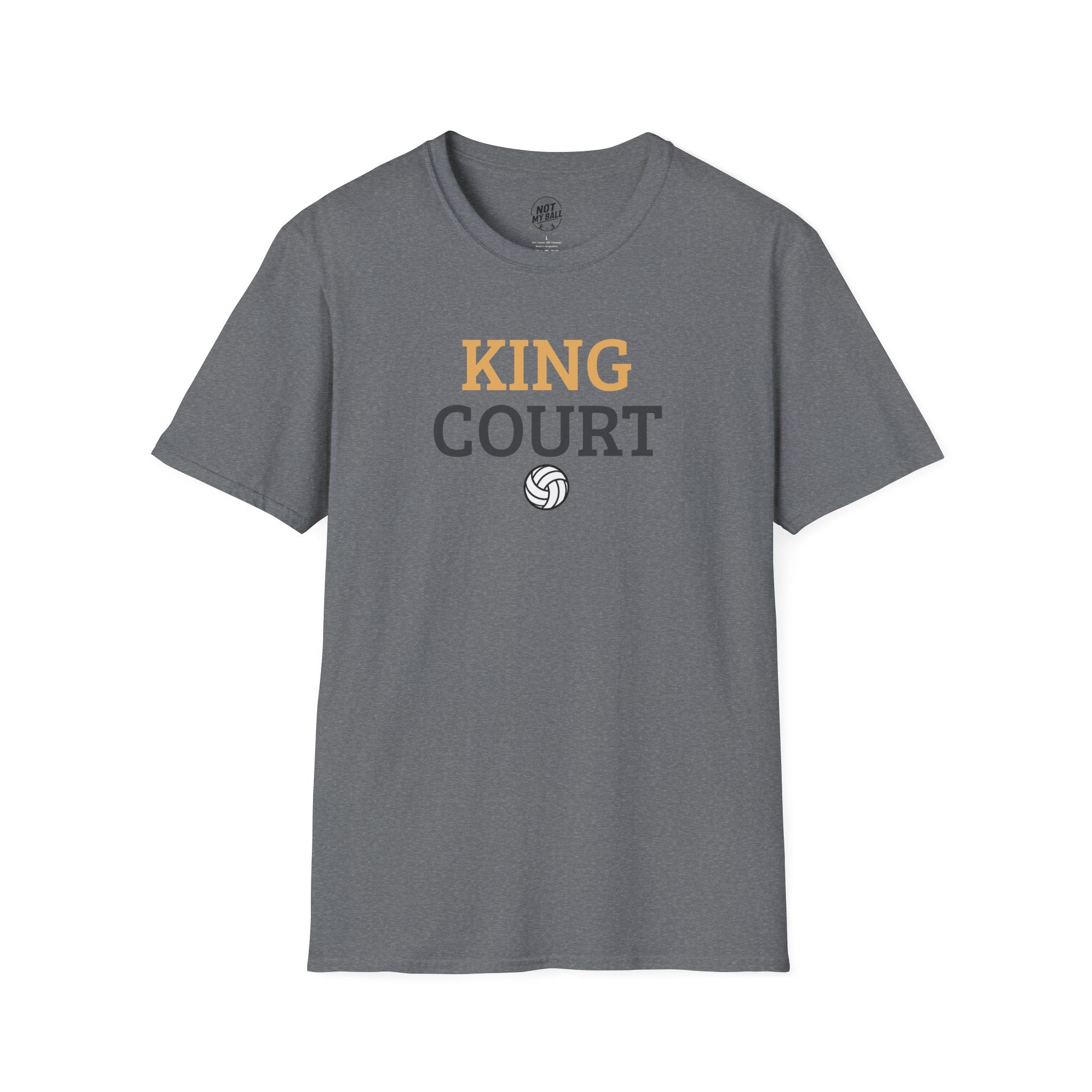 King Court Volleyball T-Shirt