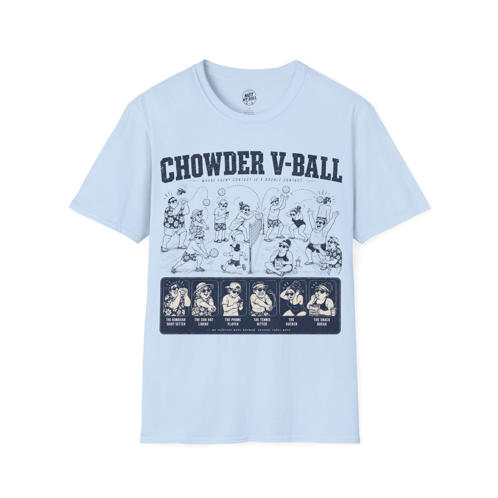 Chowder Resort Volleyball T-Shirt