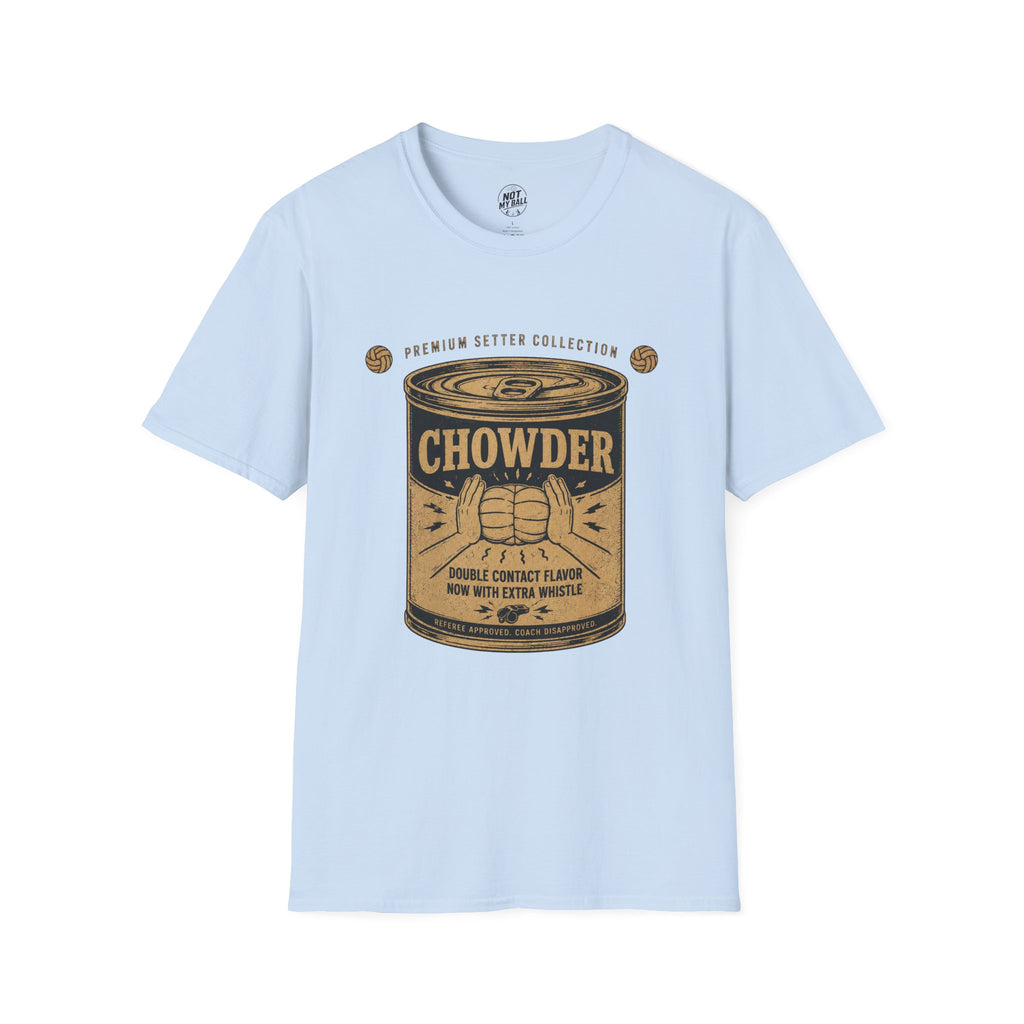 Chowder Can Volleyball T-Shirt
