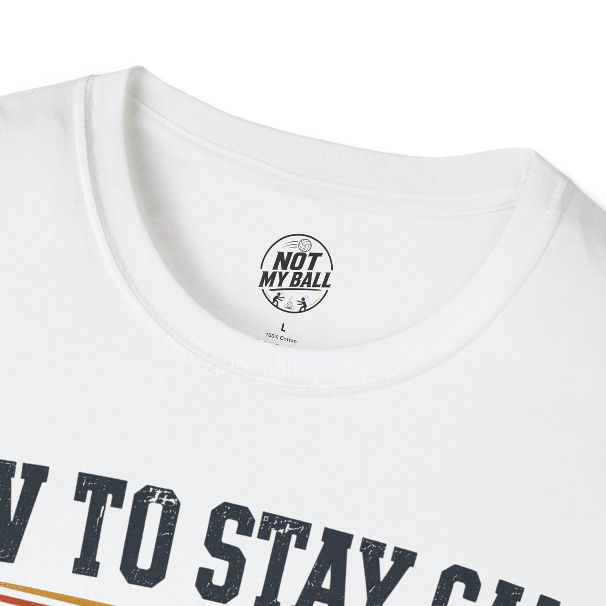 How To Stay Calm Volleyball T-Shirt