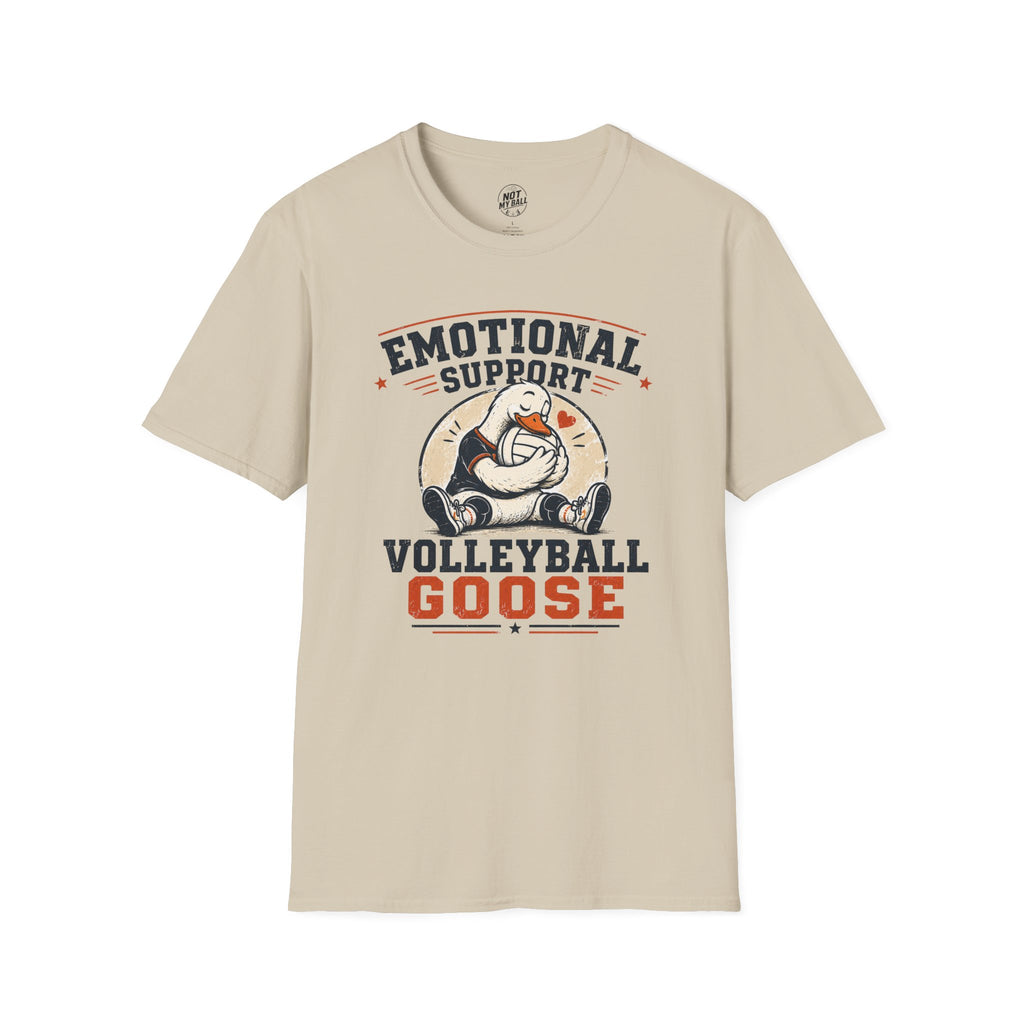 Emotional Support Volleyball T-Shirt