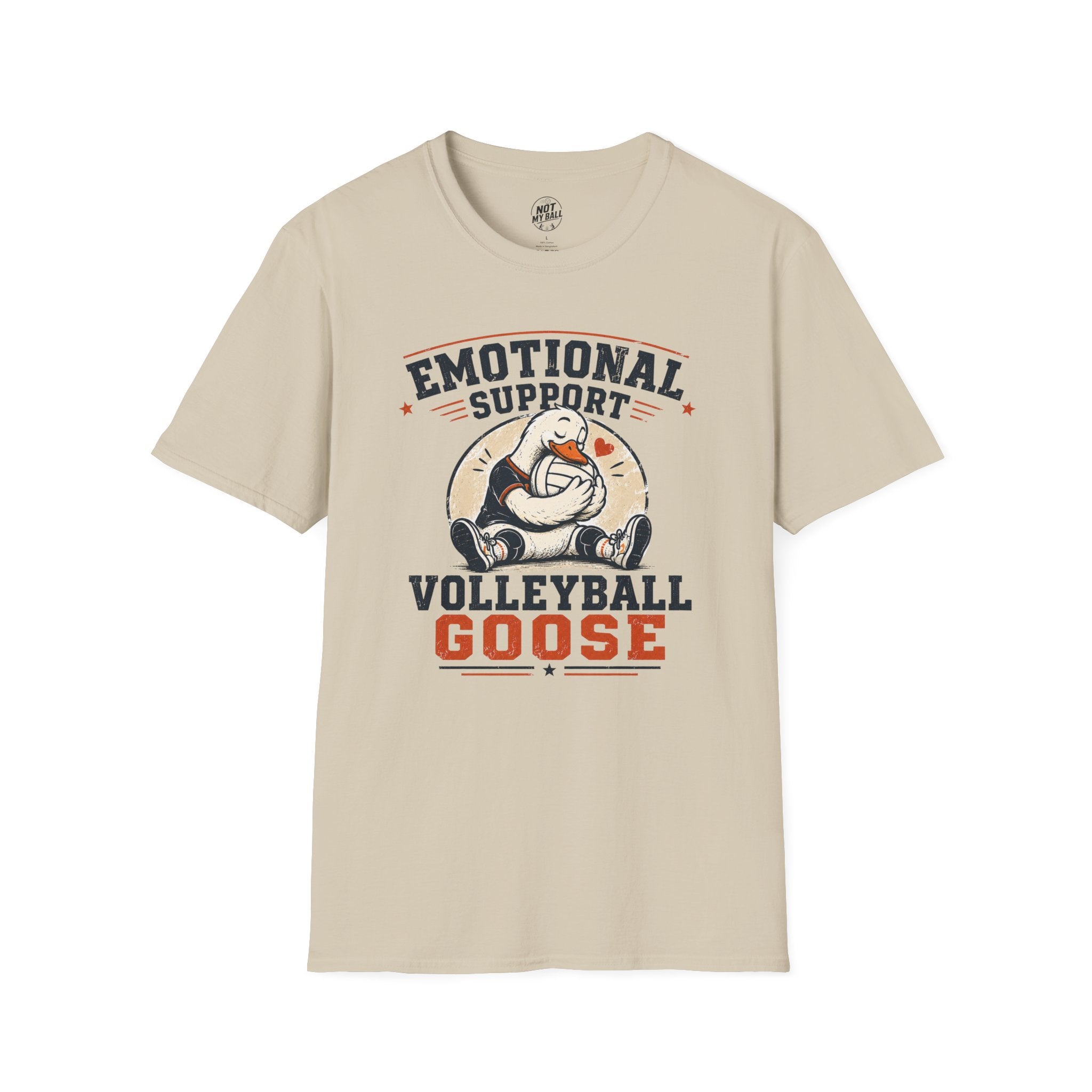 Emotional Support Volleyball T-Shirt