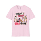 Short Girl Big Game Volleyball T-Shirt