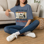 How To Stay Calm Volleyball T-Shirt