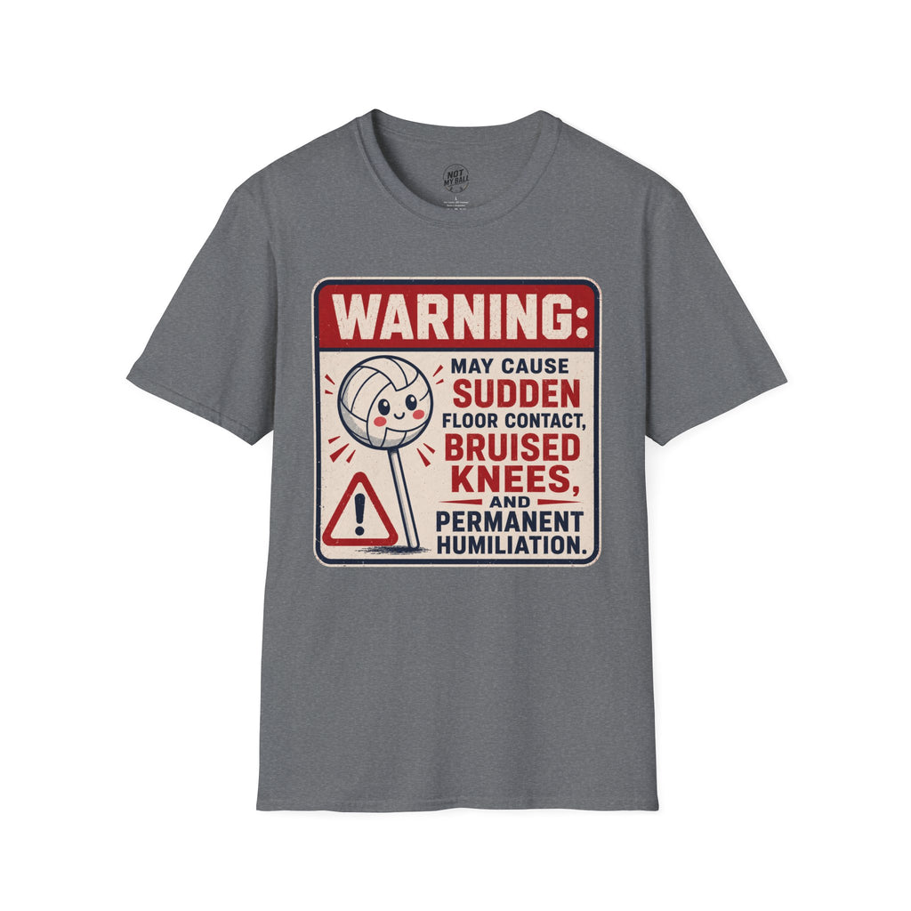 Lollipop Warning Volleyball T-Shirt