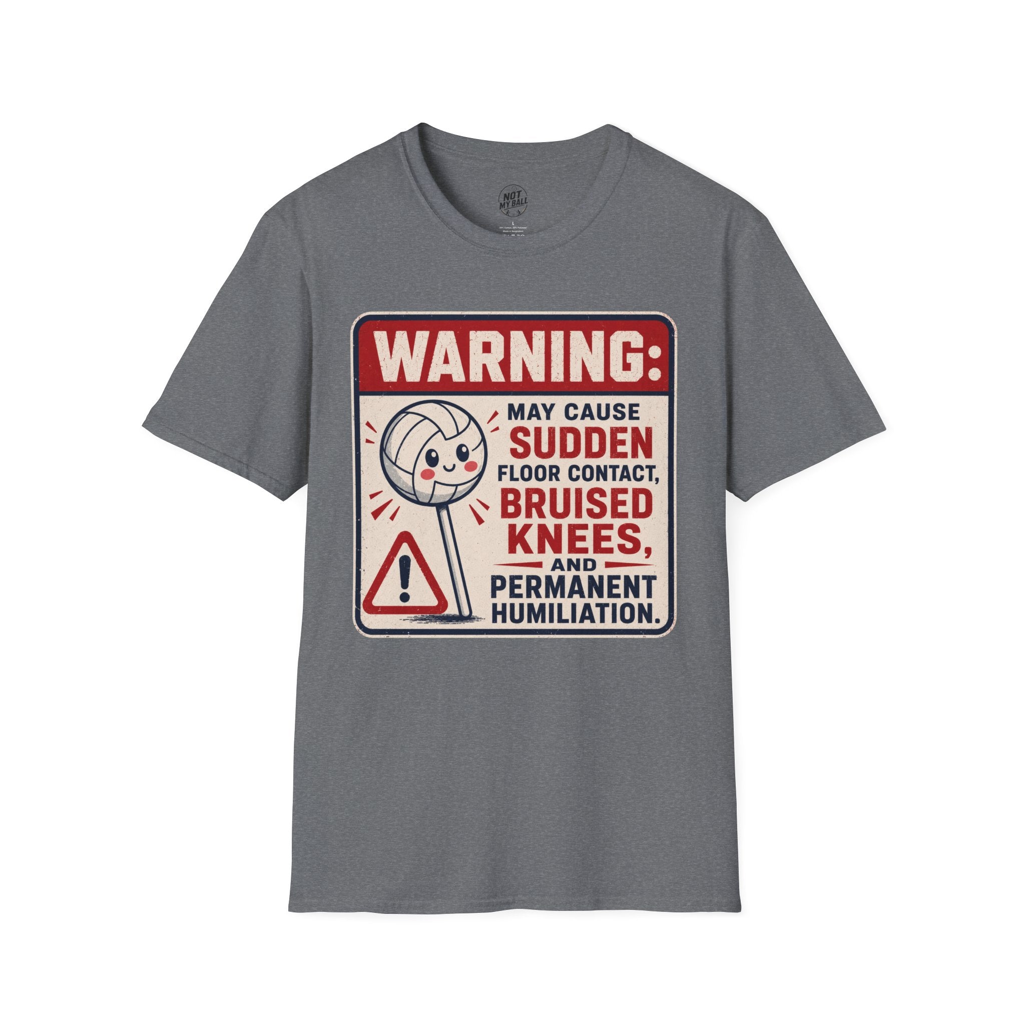 Lollipop Warning Volleyball T-Shirt