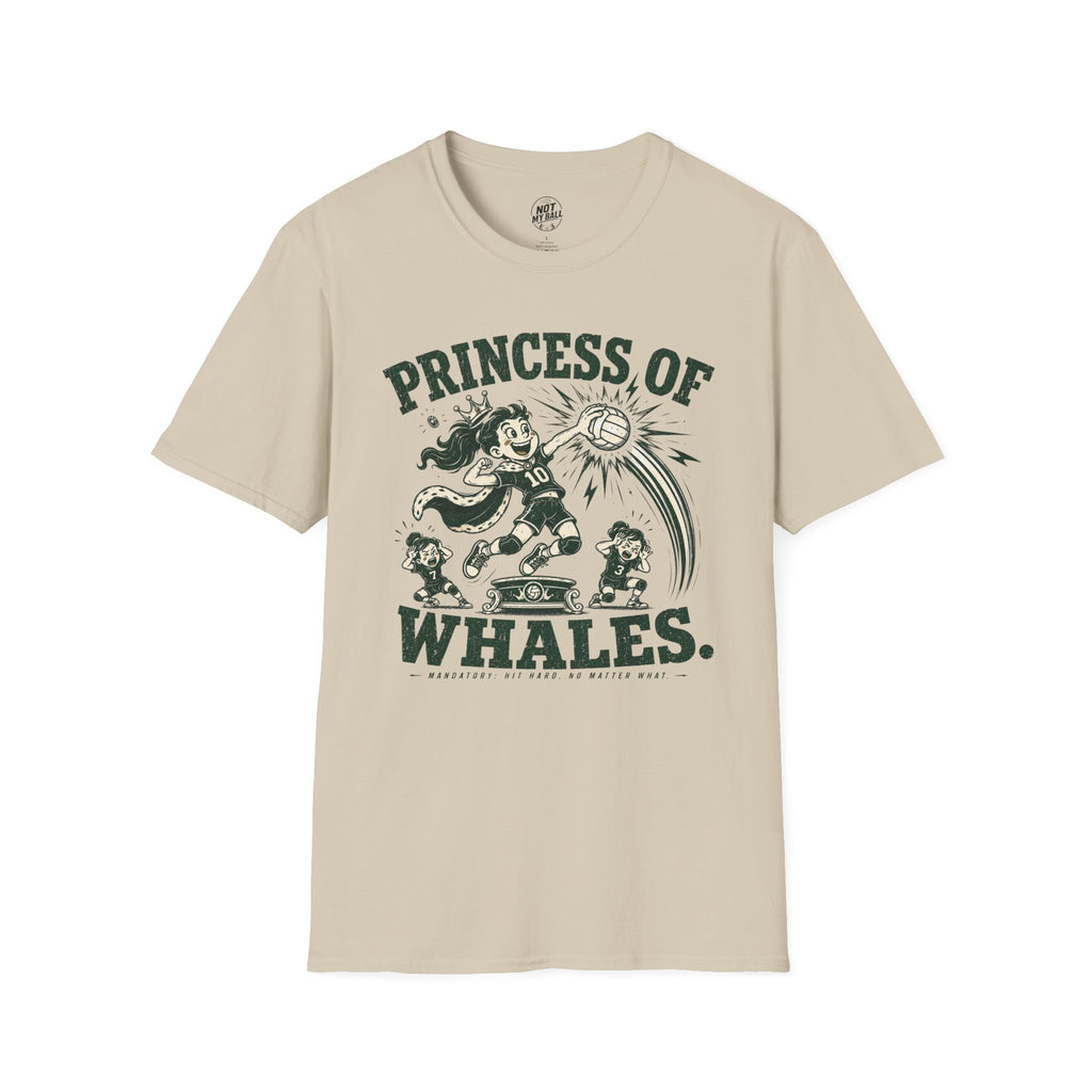 Princess of Whales 2 Volleyball T-Shirt