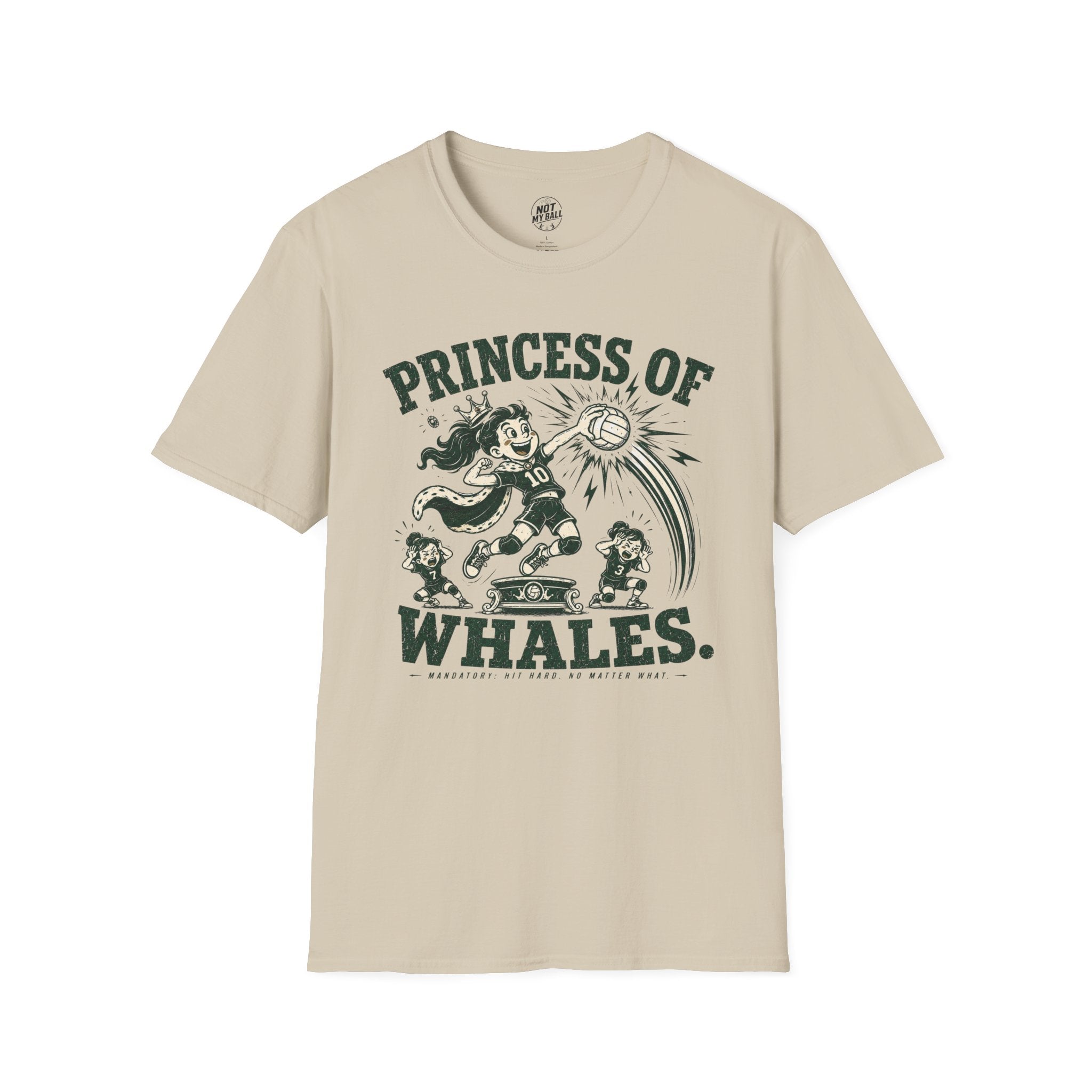 Princess of Whales 2 Volleyball T-Shirt