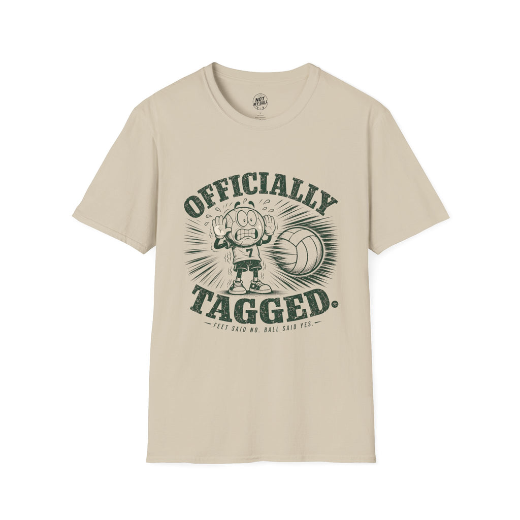 Officially Tagged Volleyball T-Shirt