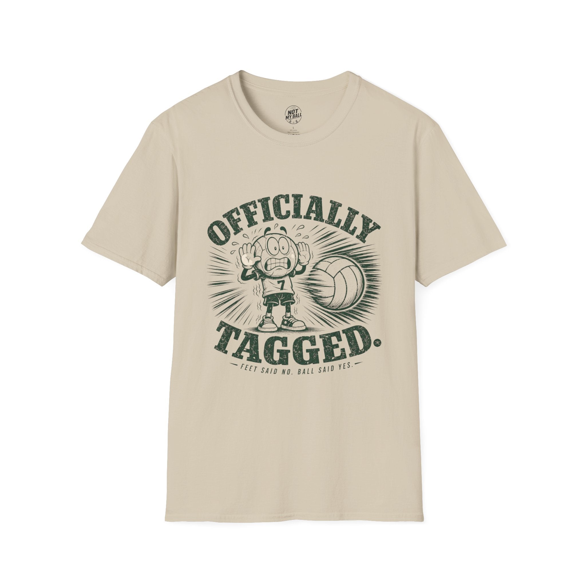 Officially Tagged Volleyball T-Shirt