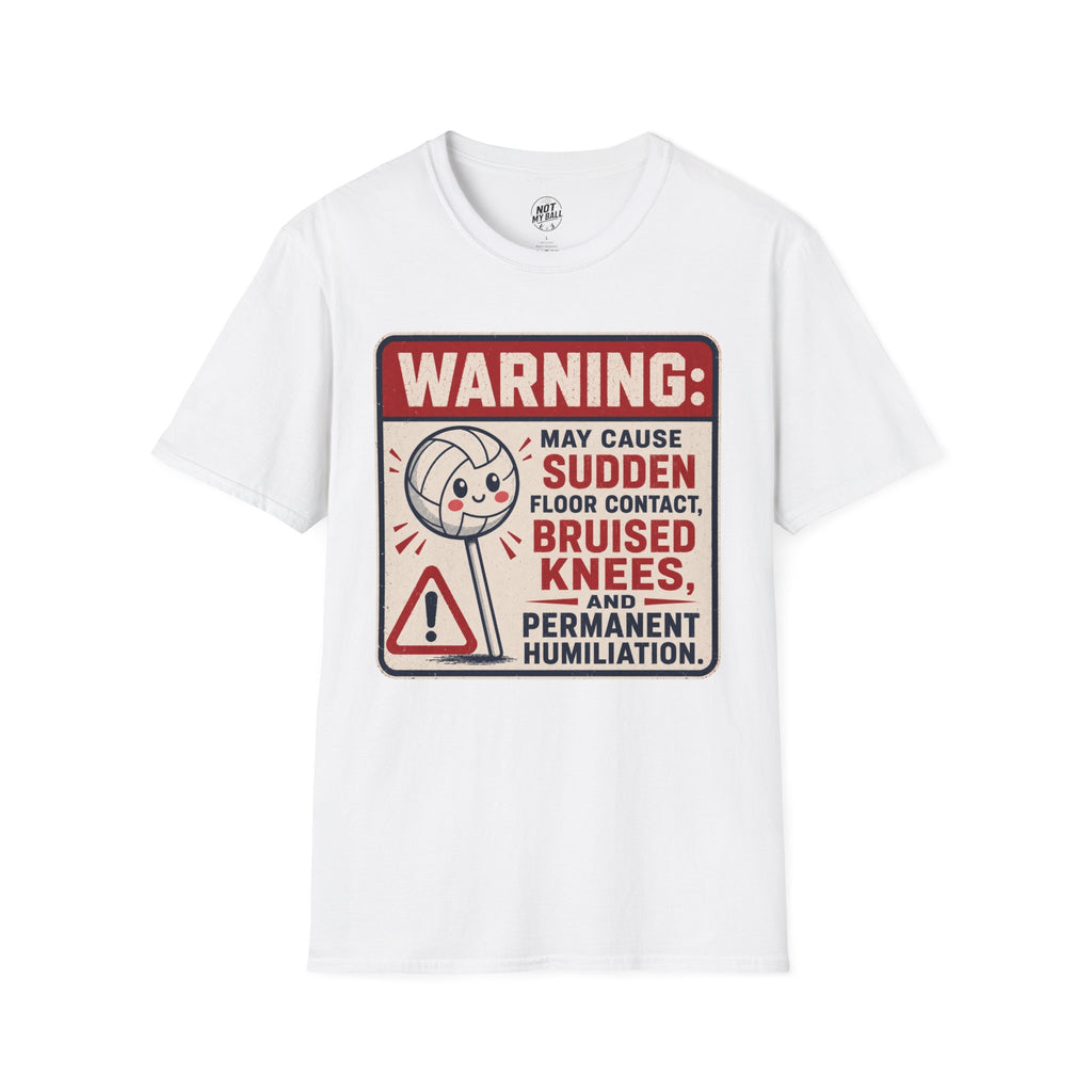 Lollipop Warning Volleyball T-Shirt