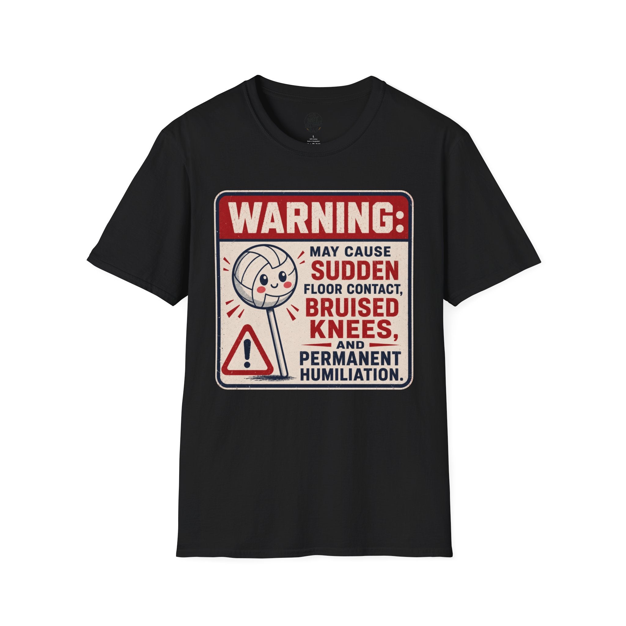 Lollipop Warning Volleyball T-Shirt