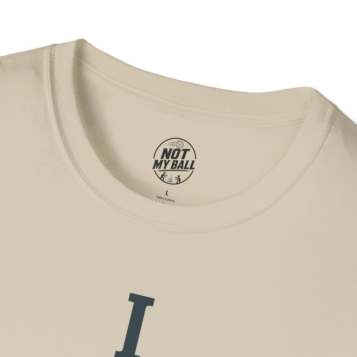 I Just Work Here Volleyball T-Shirt