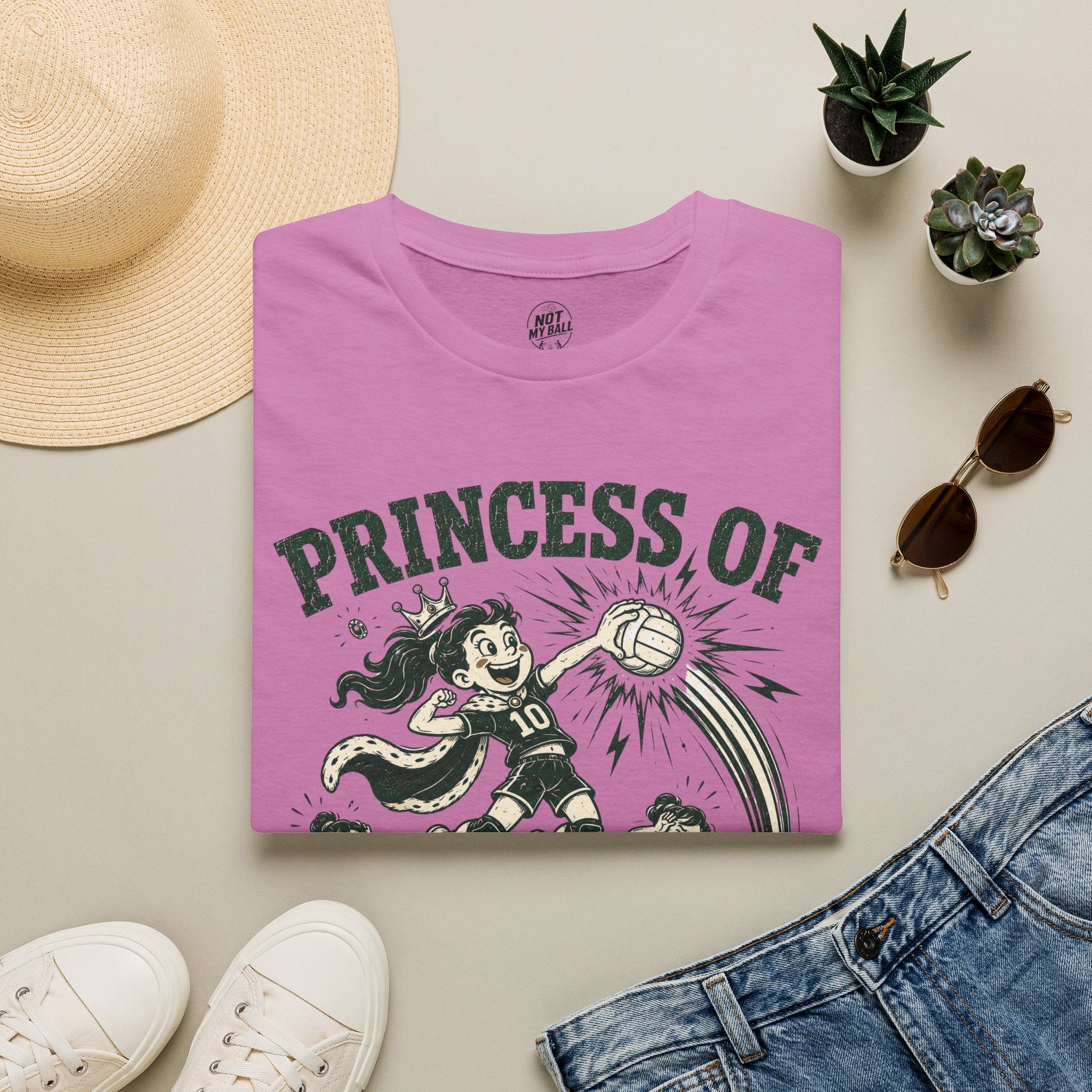 Princess of Whales 2 Volleyball T-Shirt