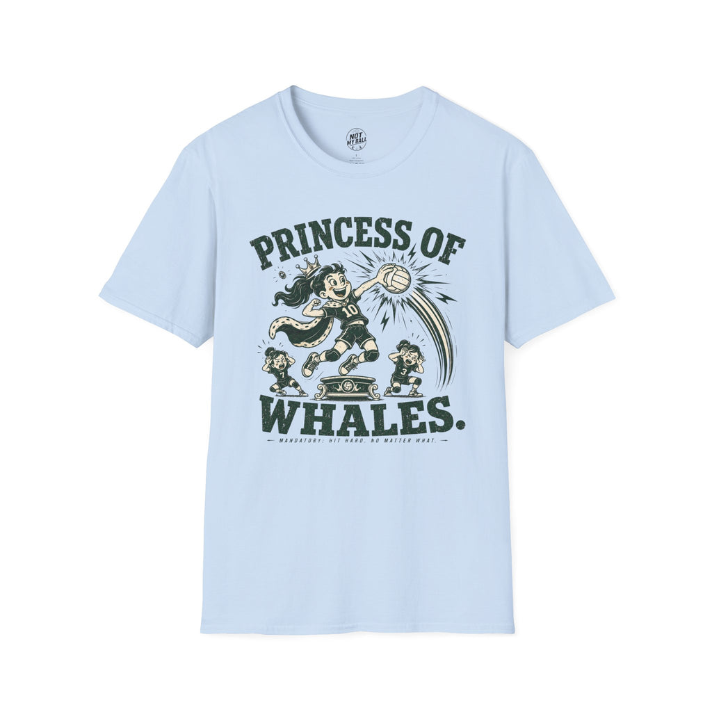 Princess of Whales 2 Volleyball T-Shirt