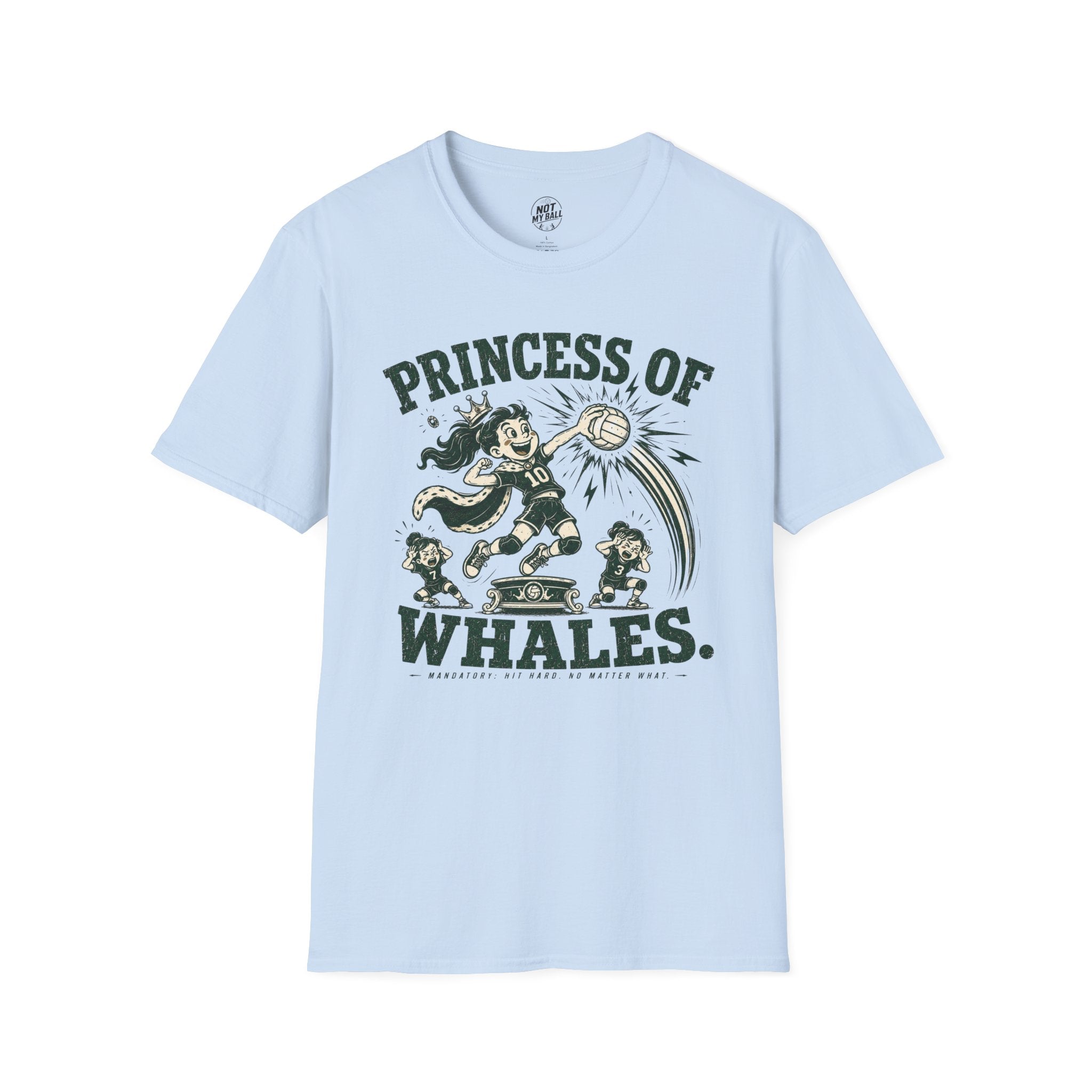 Princess of Whales 2 Volleyball T-Shirt