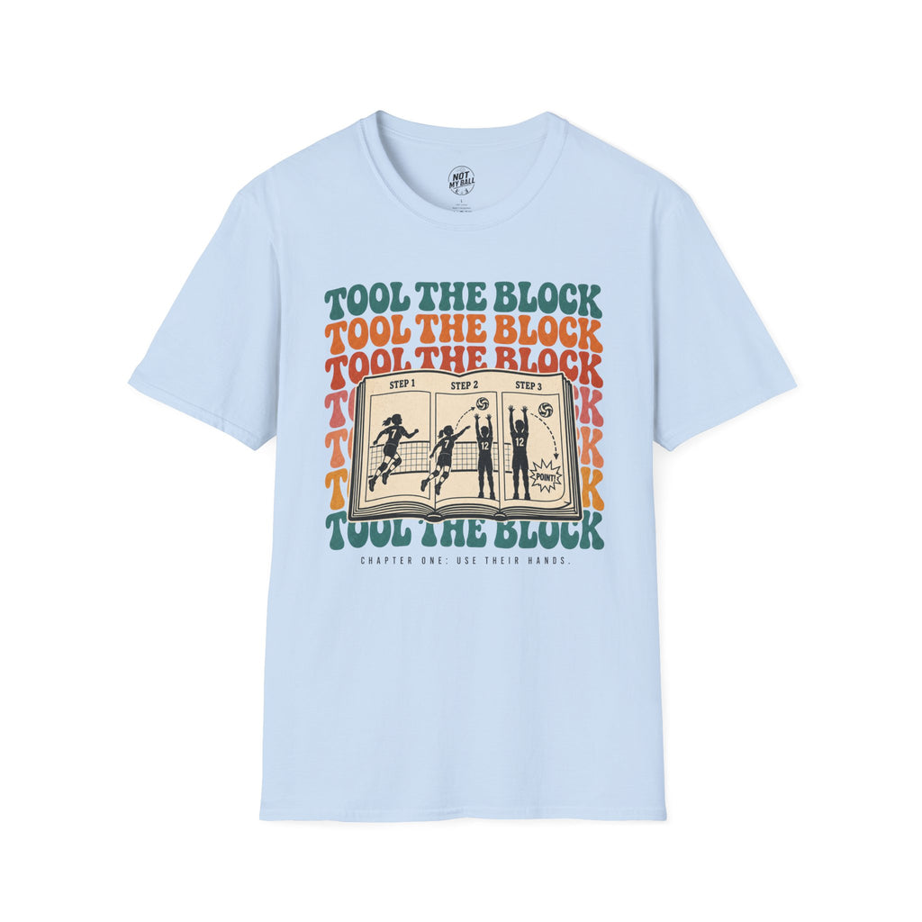 Tool The Block Book Volleyball T-Shirt