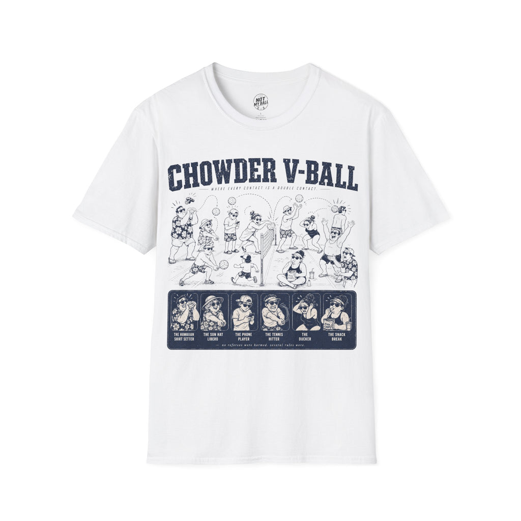 Chowder Resort Volleyball T-Shirt