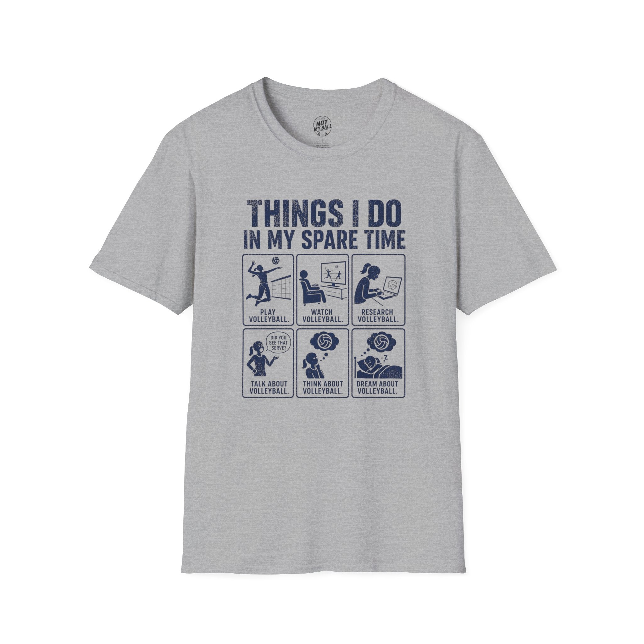 Things I Do Volleyball T-Shirt
