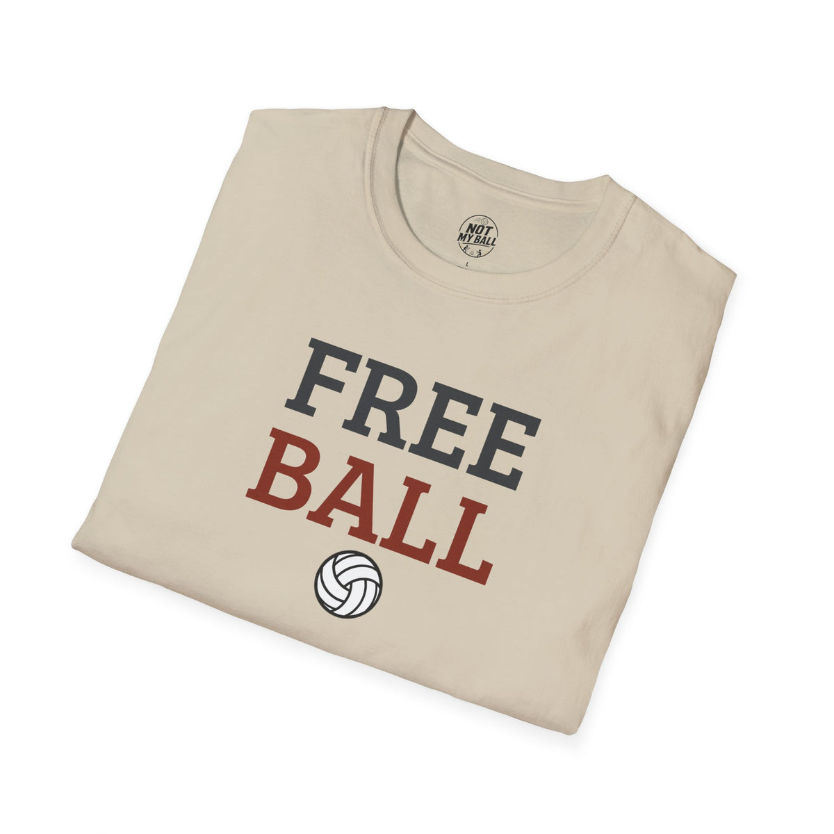 Free Ball Volleyball T-Shirt