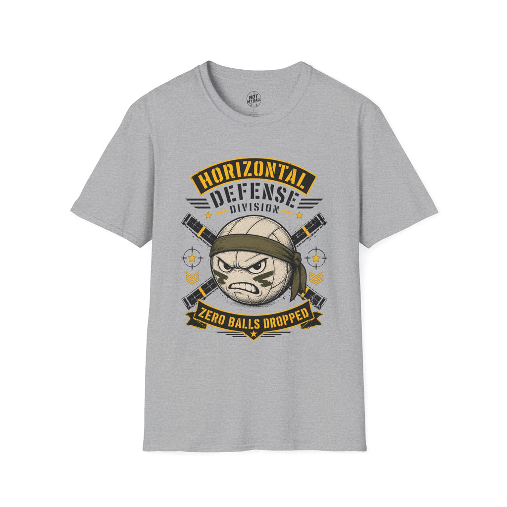 Horizontal Defense Volleyball T-Shirt