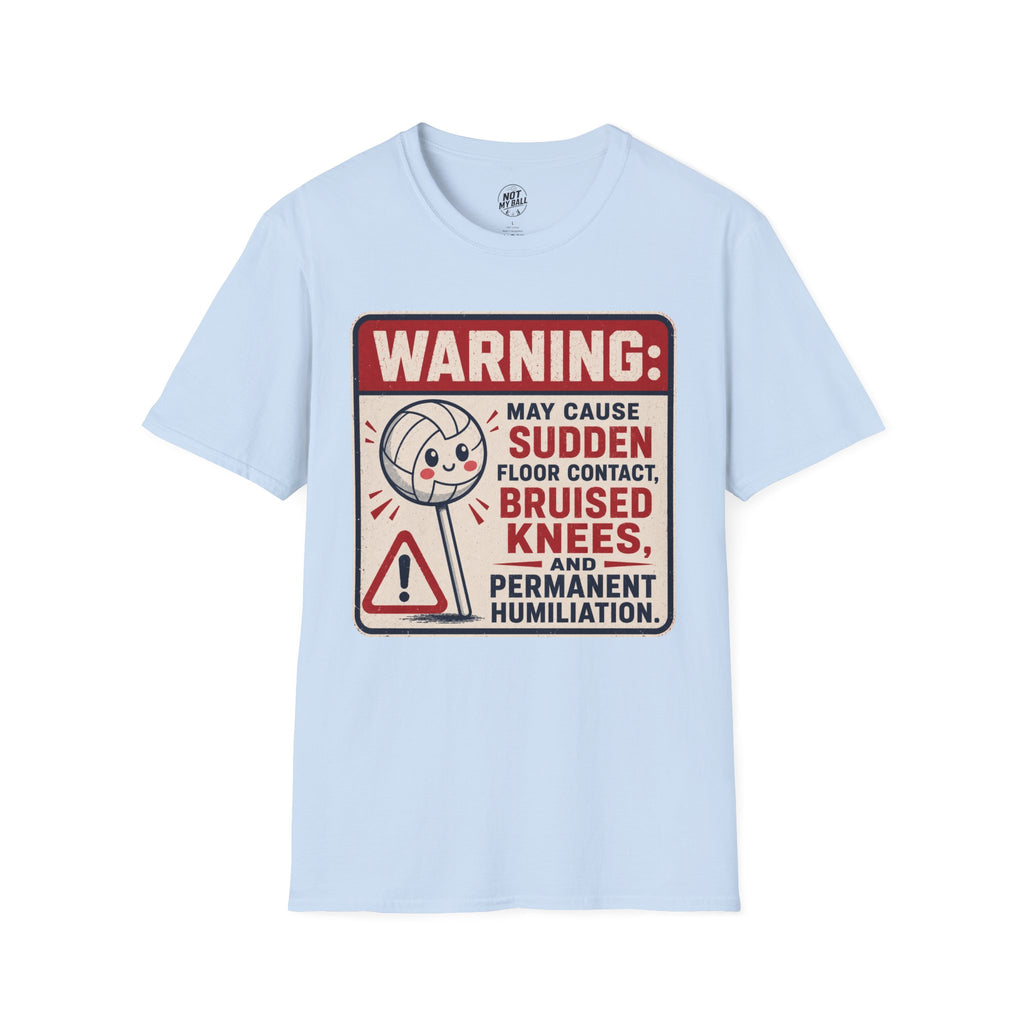 Lollipop Warning Volleyball T-Shirt