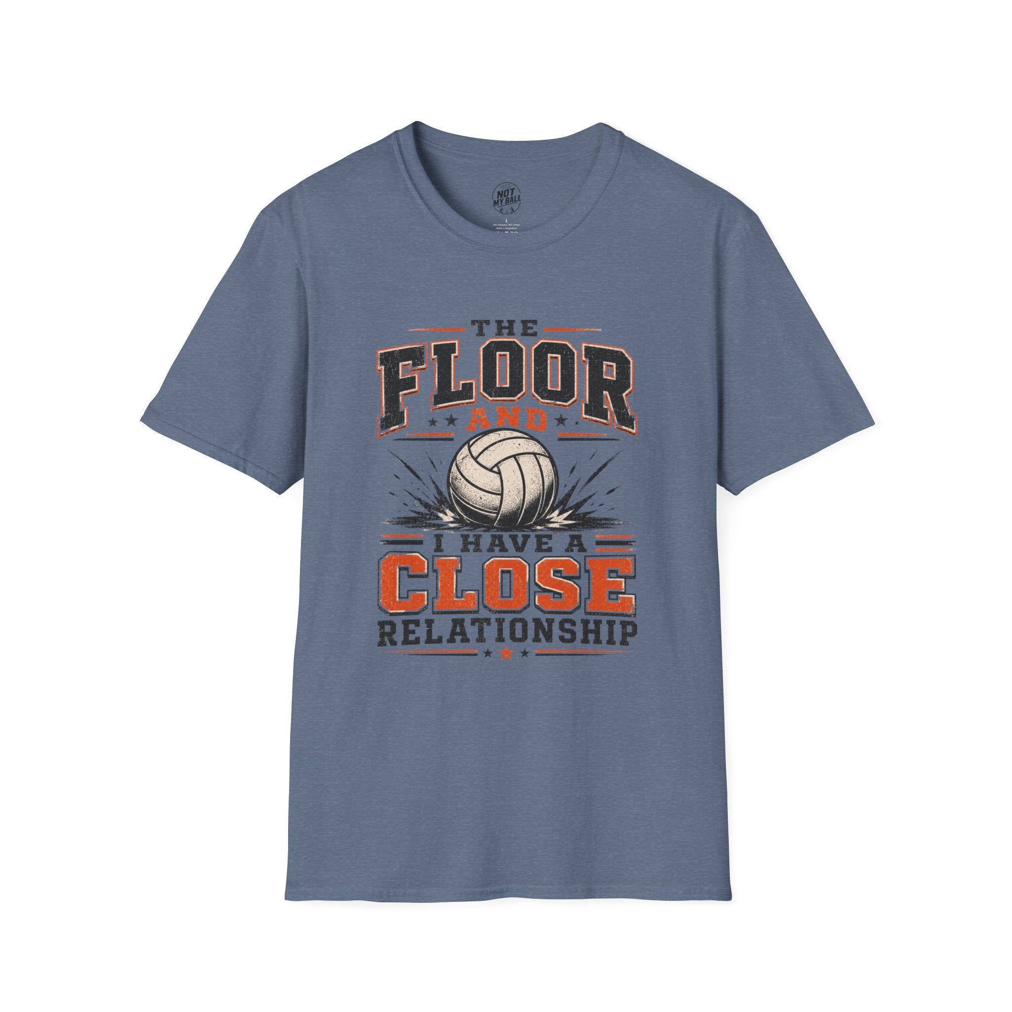 The Floor and I Volleyball T-Shirt