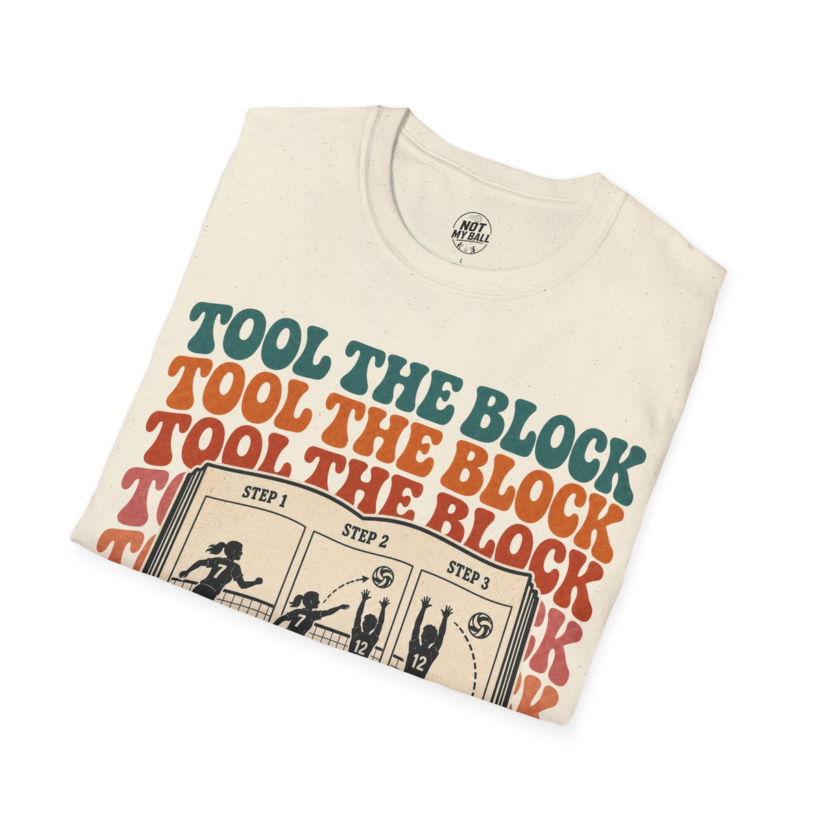 Tool The Block Book Volleyball T-Shirt