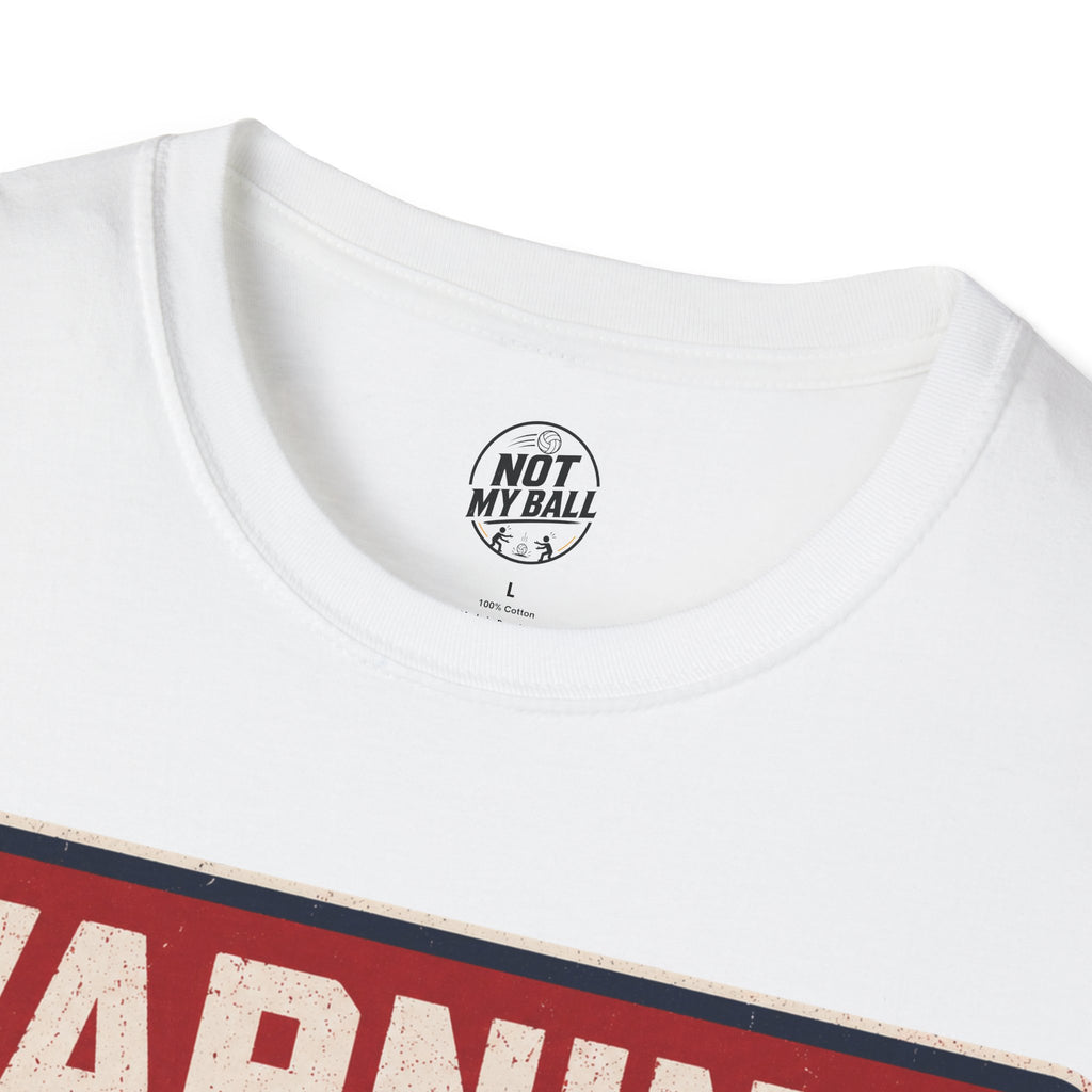 Lollipop Warning Volleyball T-Shirt