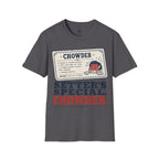 Chowder Menu Volleyball T-Shirt
