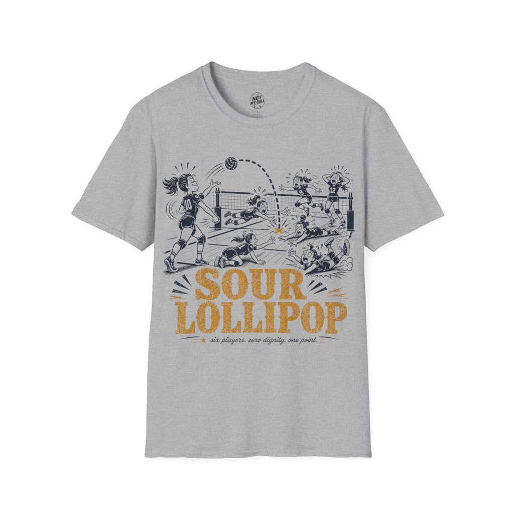 Sour Lollipop Volleyball T-Shirt