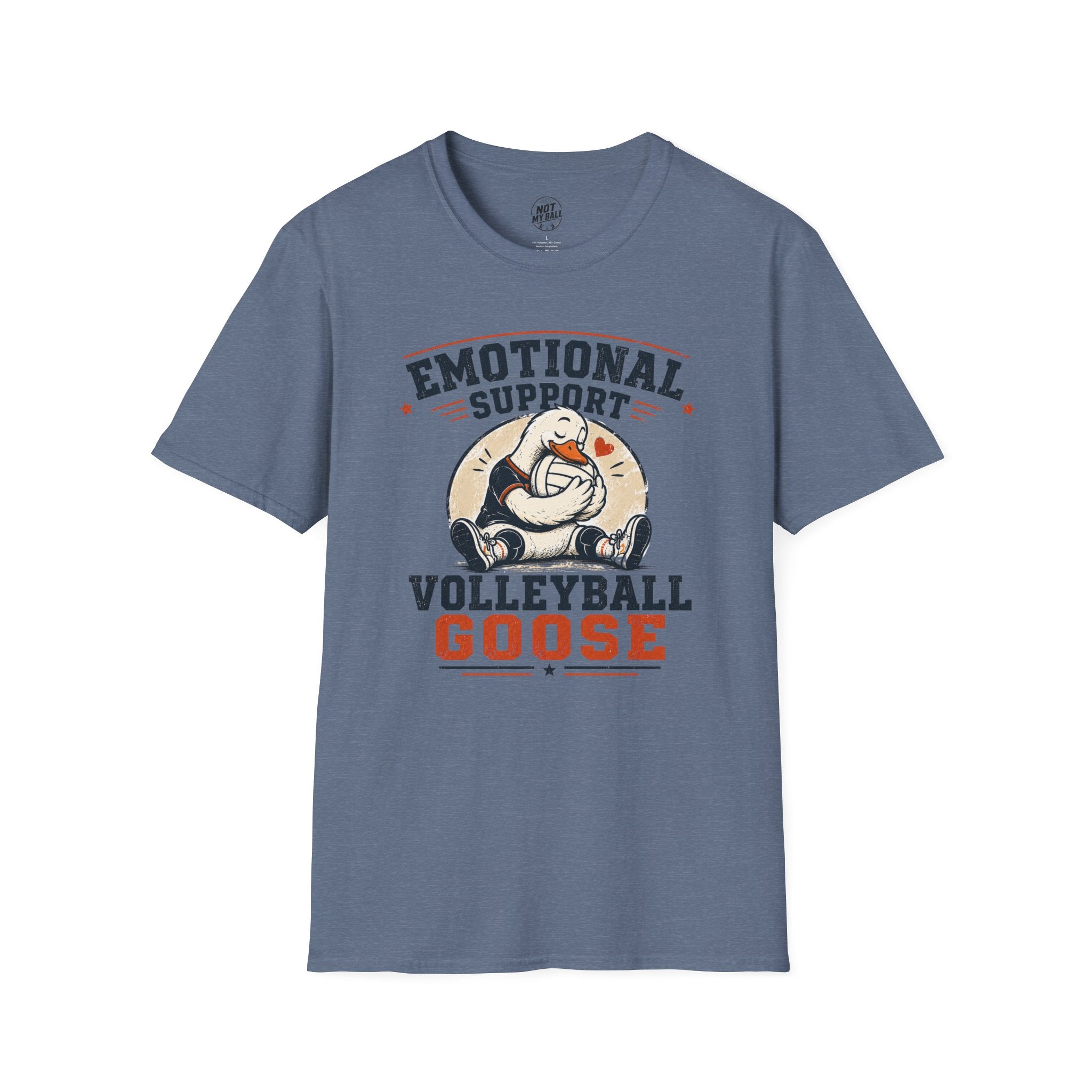 Emotional Support Volleyball T-Shirt
