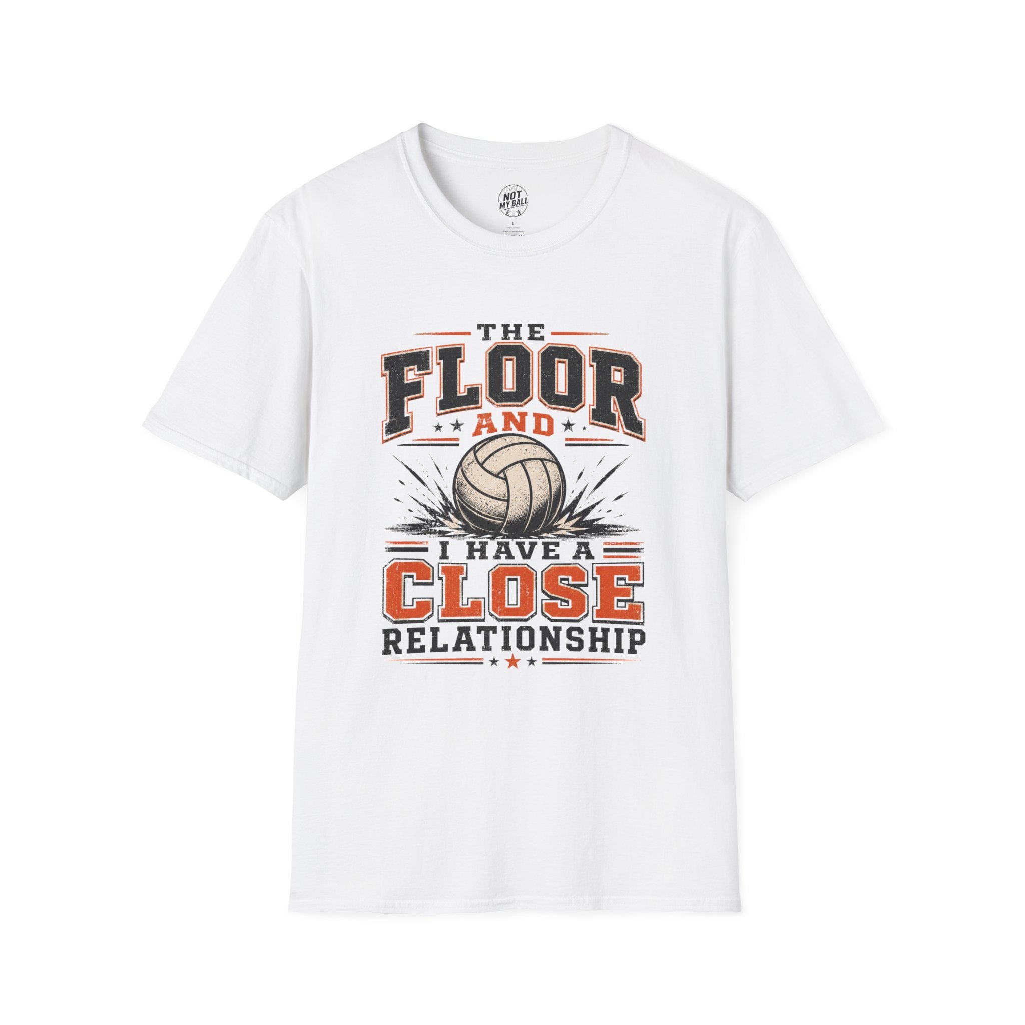 The Floor and I Volleyball T-Shirt