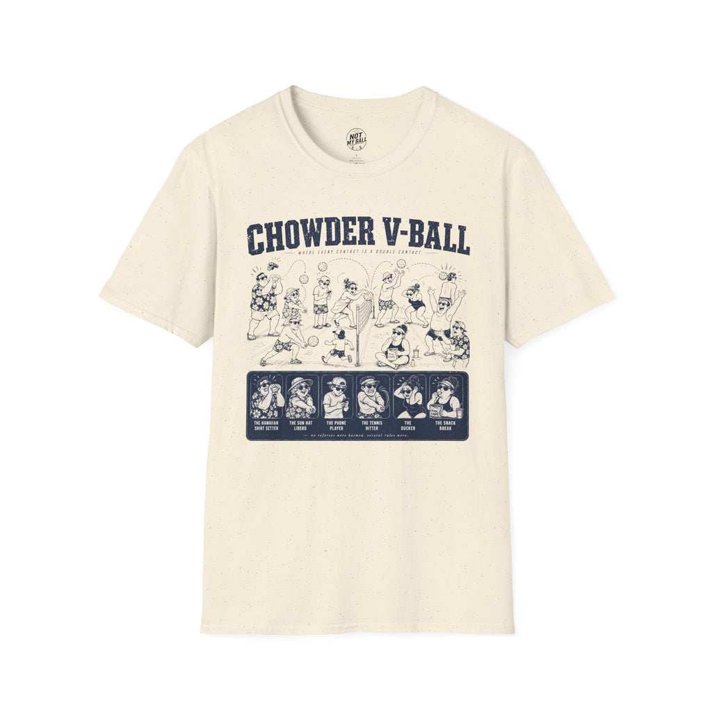 Chowder Resort Volleyball T-Shirt
