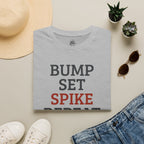 Bump Set Spike Repeat Volleyball T-Shirt