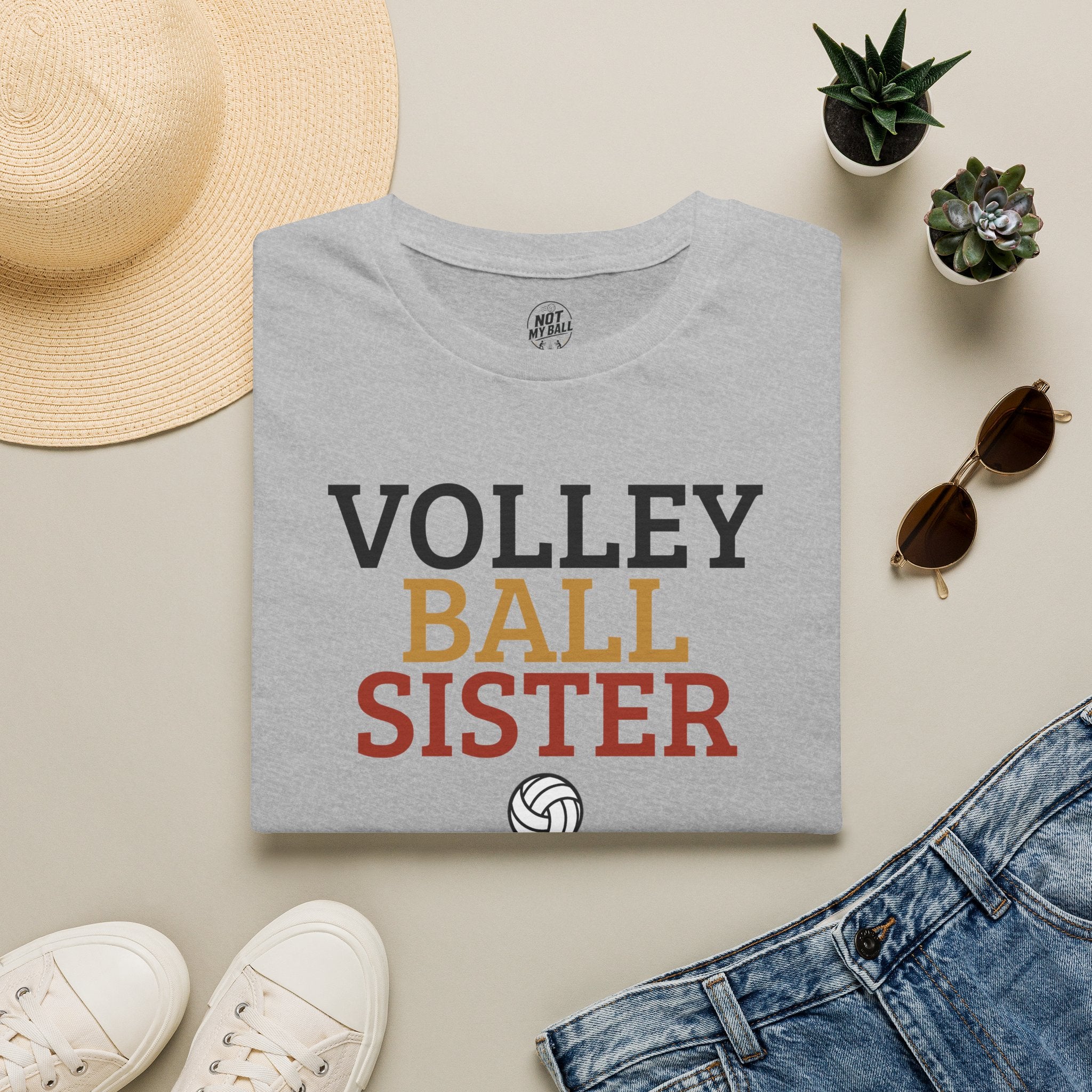 Volleyball Sister T-Shirt