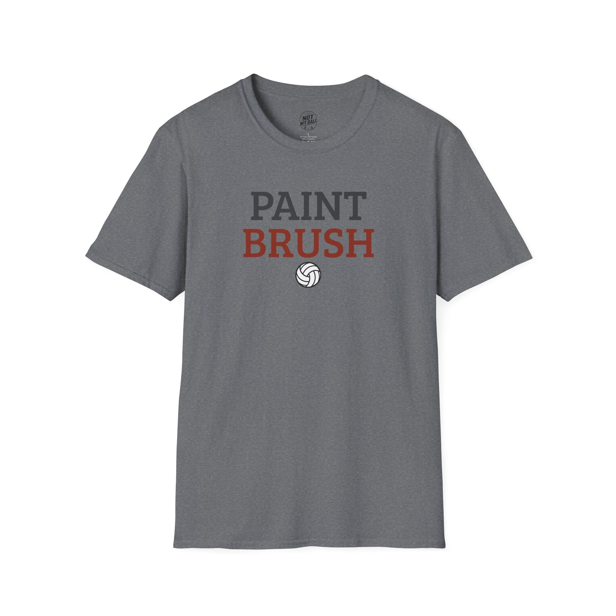 Paintbrush Volleyball T-Shirt