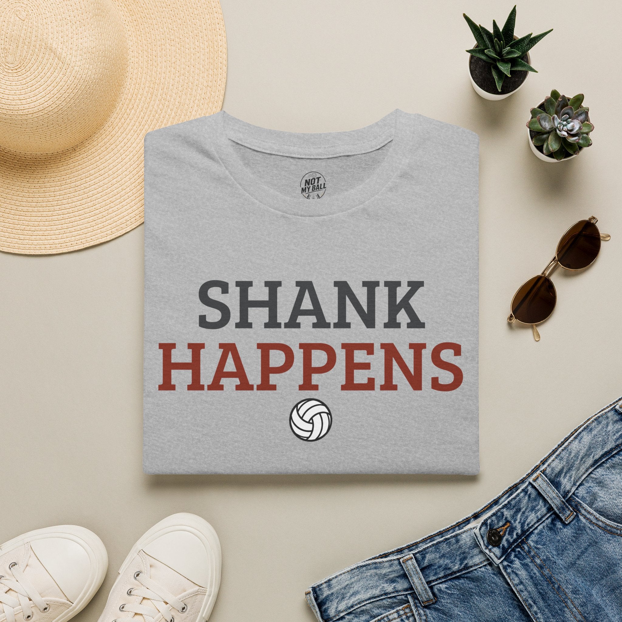 Shank Happens Volleyball T-Shirt