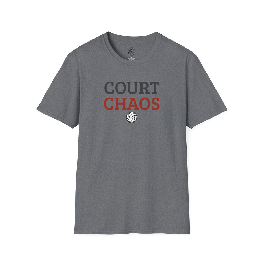 Court Chaos Volleyball T-Shirt