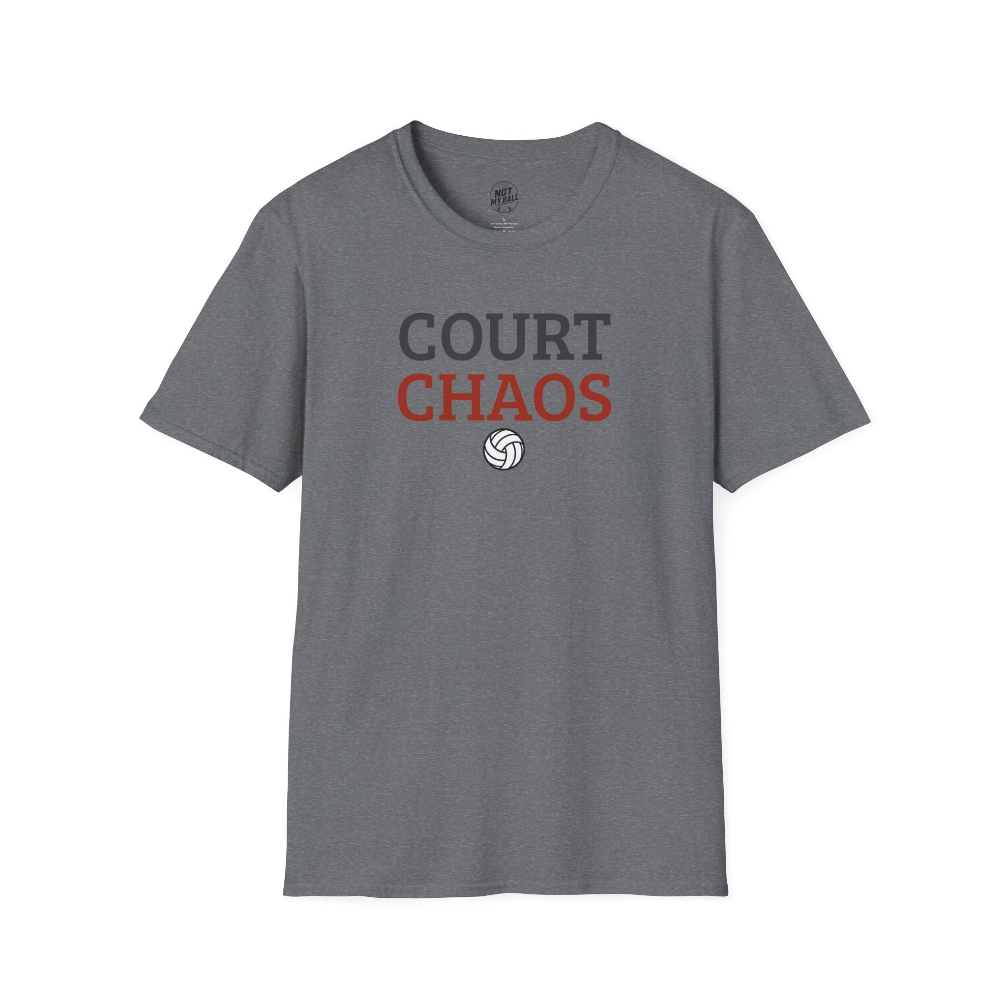 Court Chaos Volleyball T-Shirt